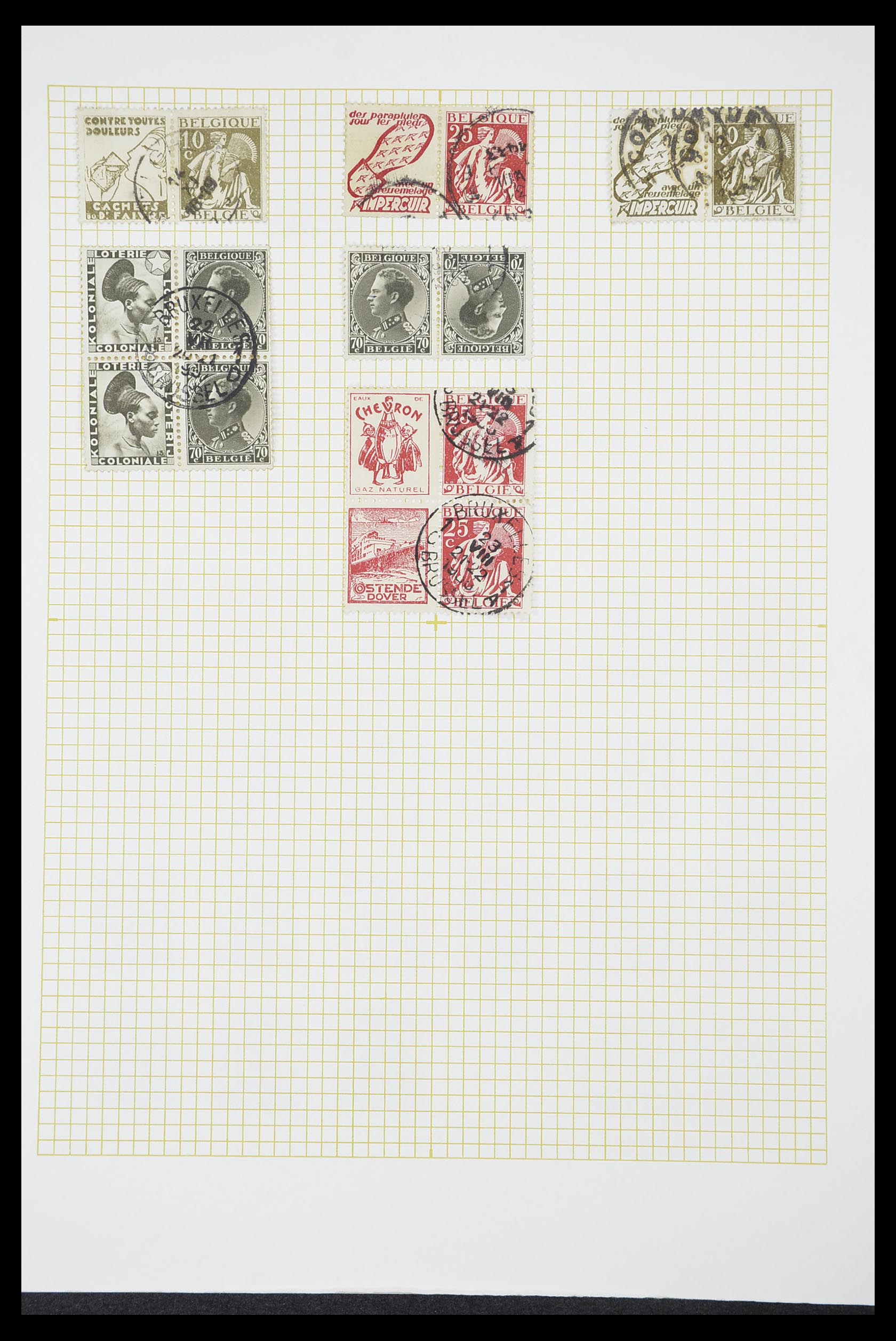 33424 085 - Postzegelverzameling 33424 België 1697(!)-1960.