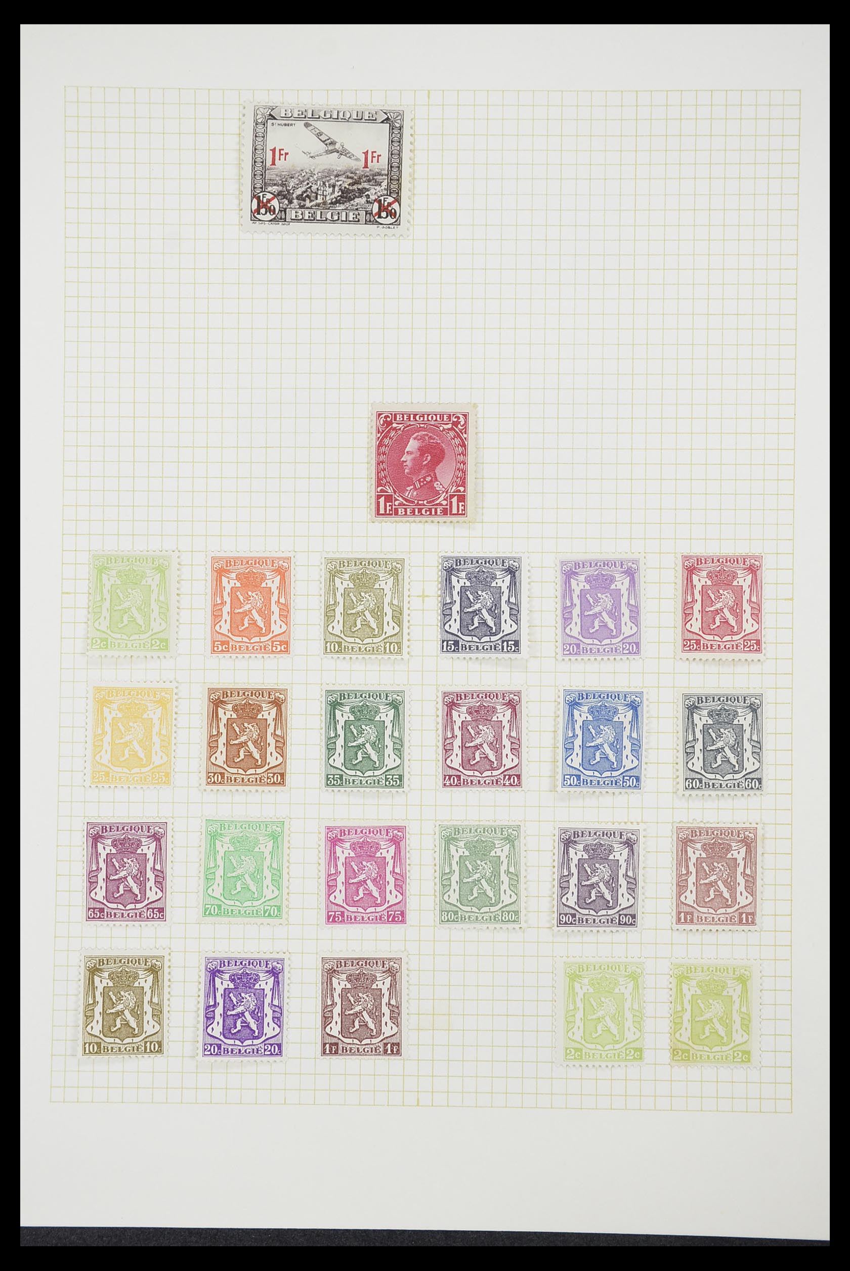 33424 086 - Postzegelverzameling 33424 België 1697(!)-1960.