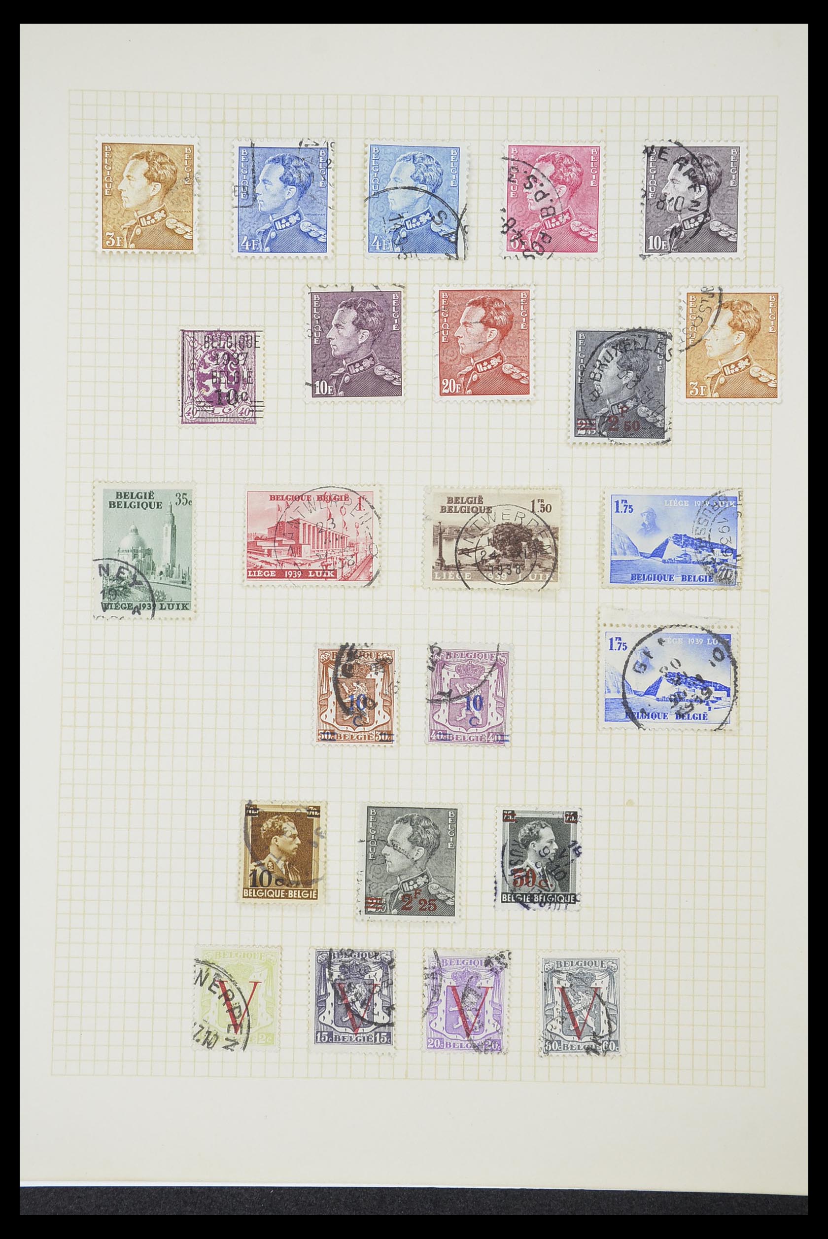 33424 099 - Stamp collection 33424 Belgium 1697(!)-1960.