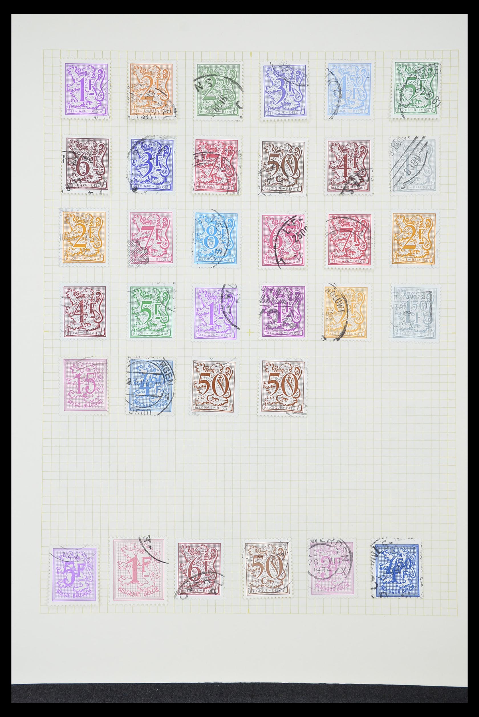 33424 116 - Postzegelverzameling 33424 België 1697(!)-1960.