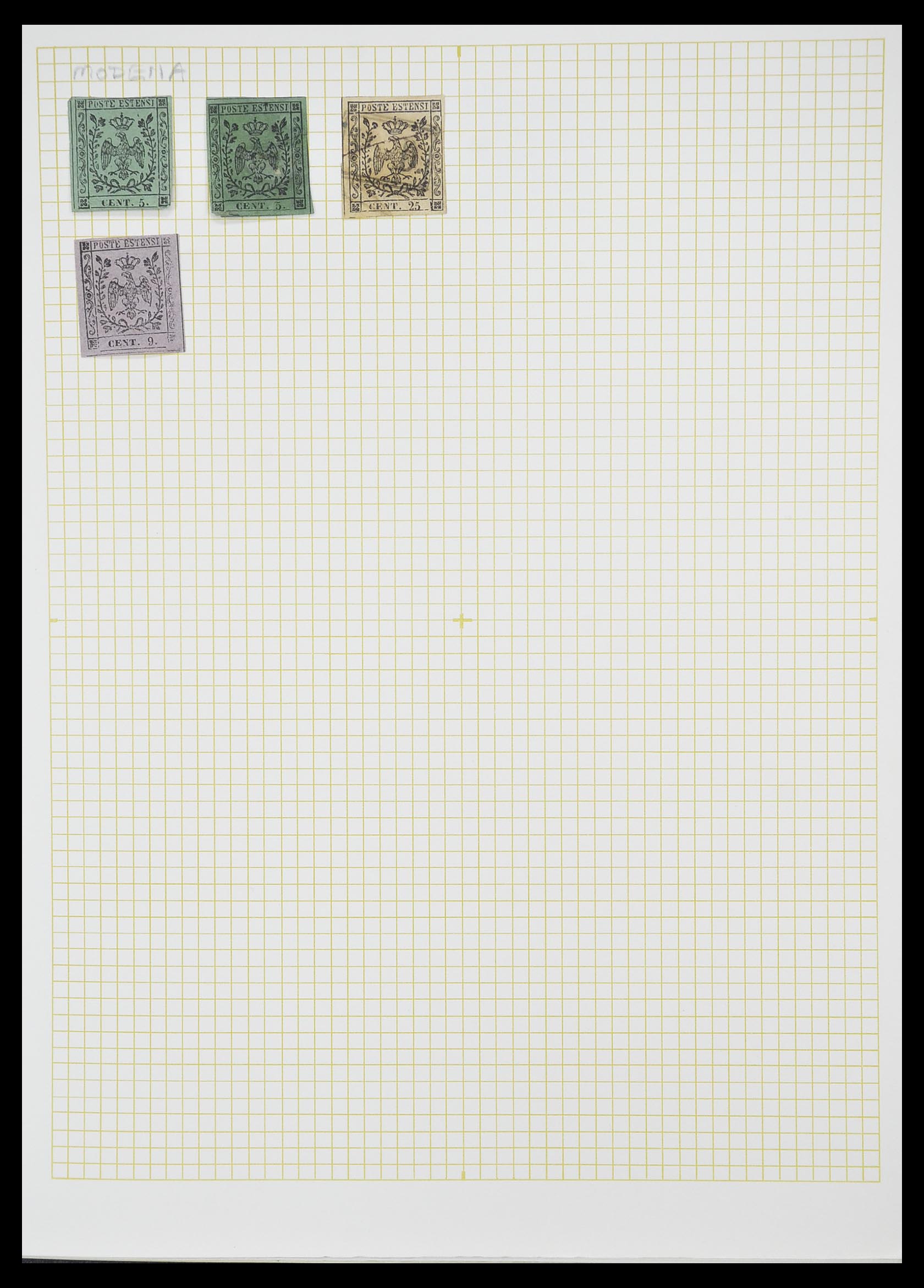 33428 001 - Postzegelverzameling 33428 Italië en Staten 1850-2005.