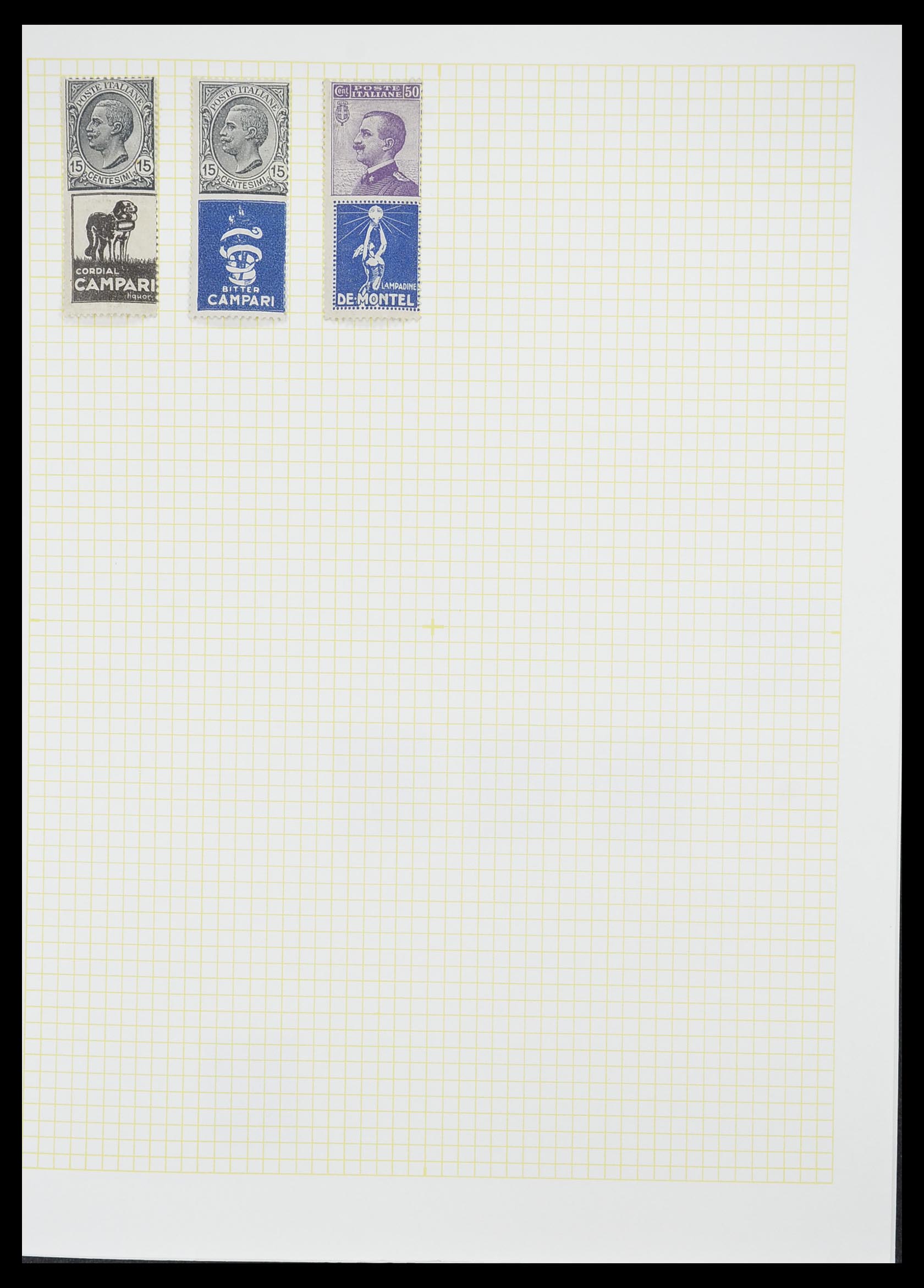 33428 015 - Postzegelverzameling 33428 Italië en Staten 1850-2005.