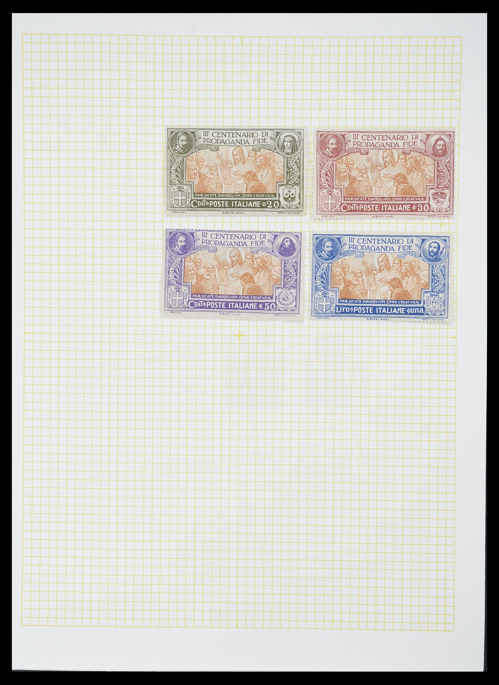 33428 043 - Postzegelverzameling 33428 Italië en Staten 1850-2005.
