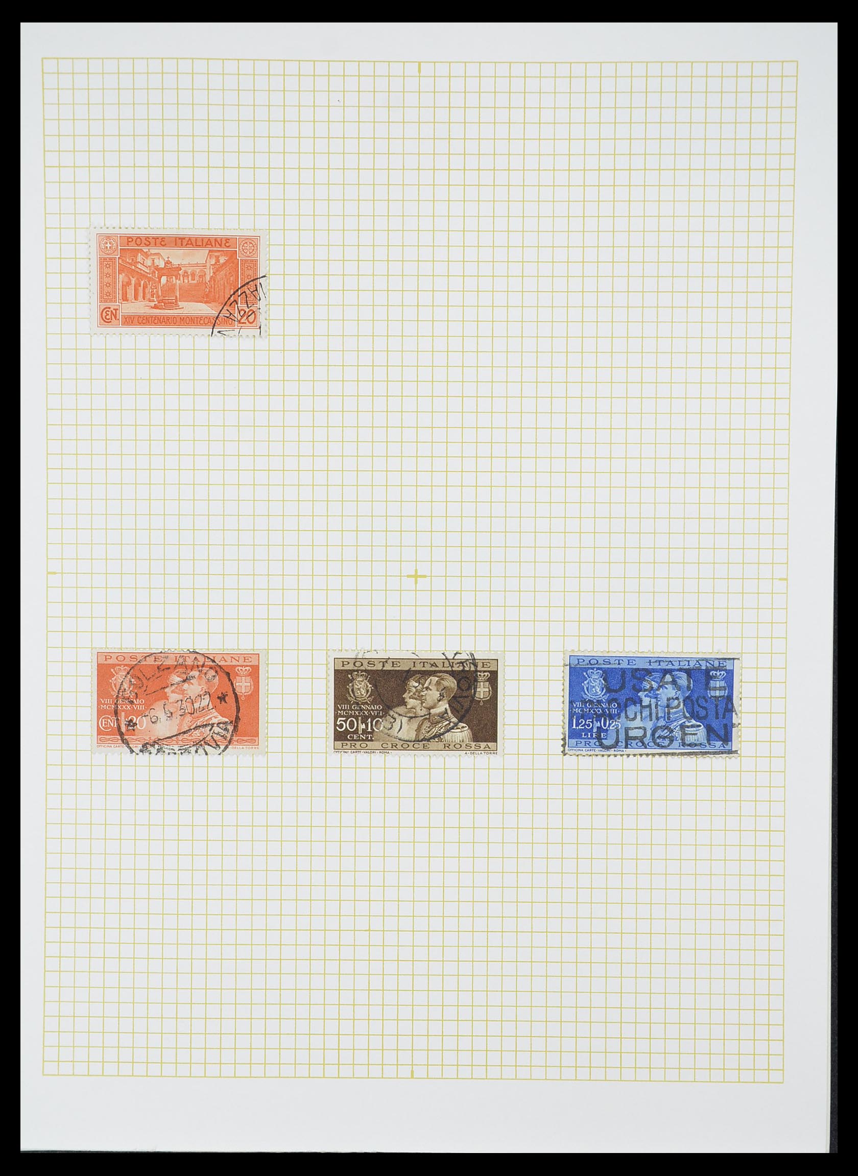 33428 049 - Stamp collection 33428 Italy and States 1850-2005.