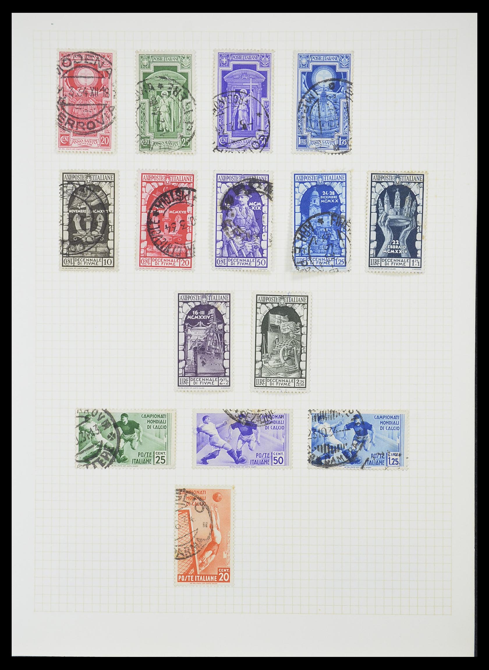 33428 057 - Postzegelverzameling 33428 Italië en Staten 1850-2005.