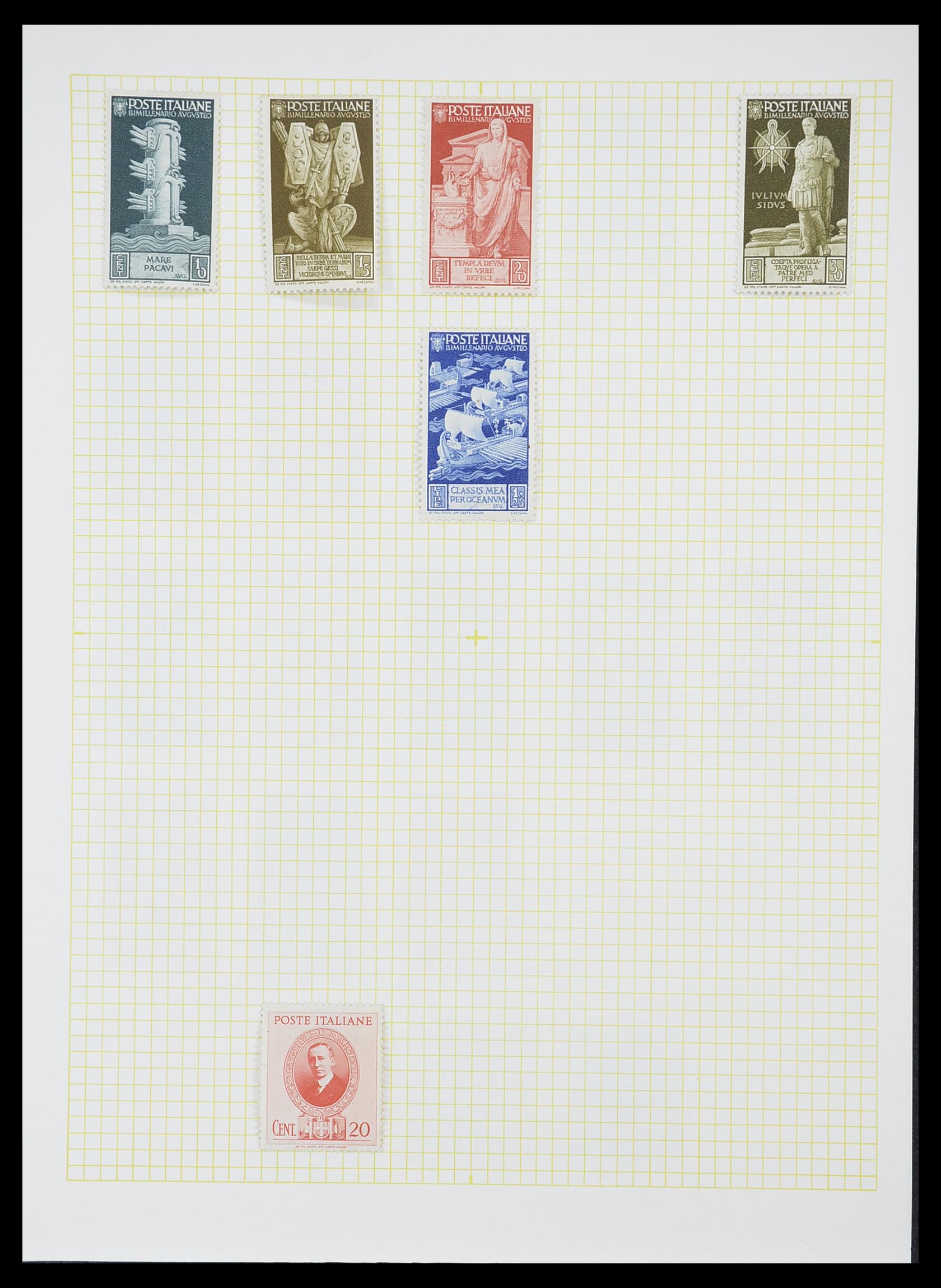33428 063 - Postzegelverzameling 33428 Italië en Staten 1850-2005.