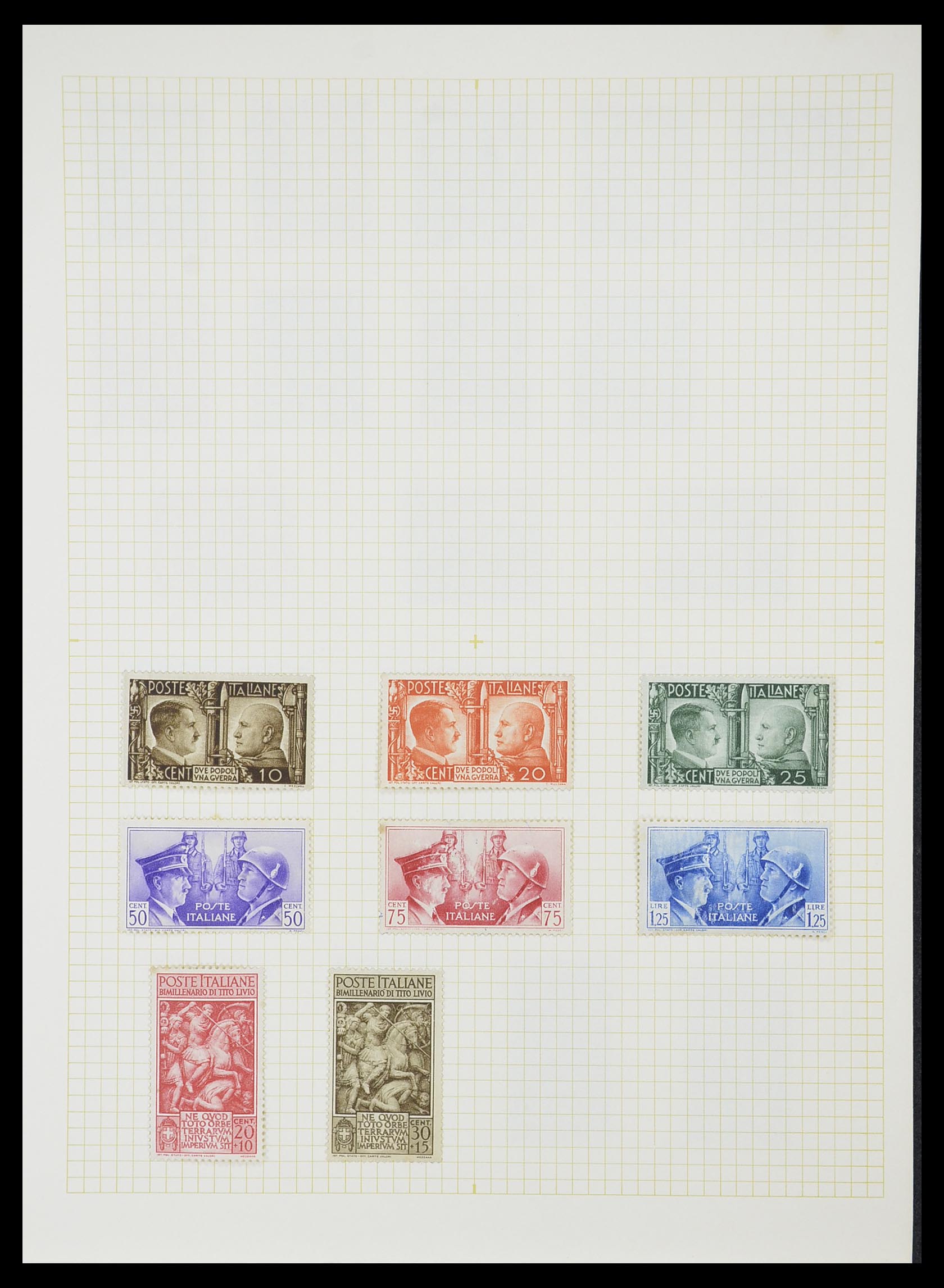 33428 065 - Postzegelverzameling 33428 Italië en Staten 1850-2005.