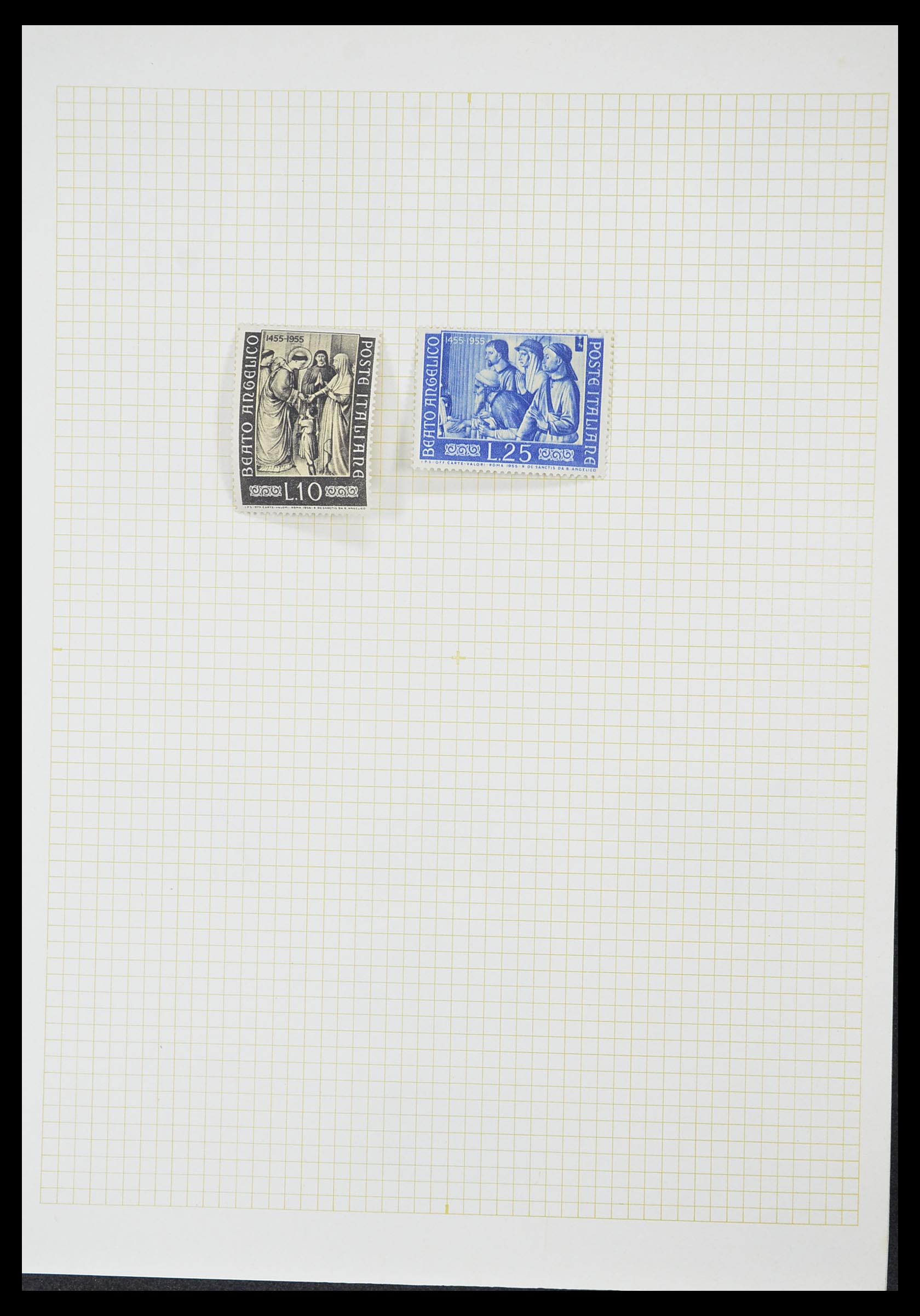 33428 083 - Postzegelverzameling 33428 Italië en Staten 1850-2005.