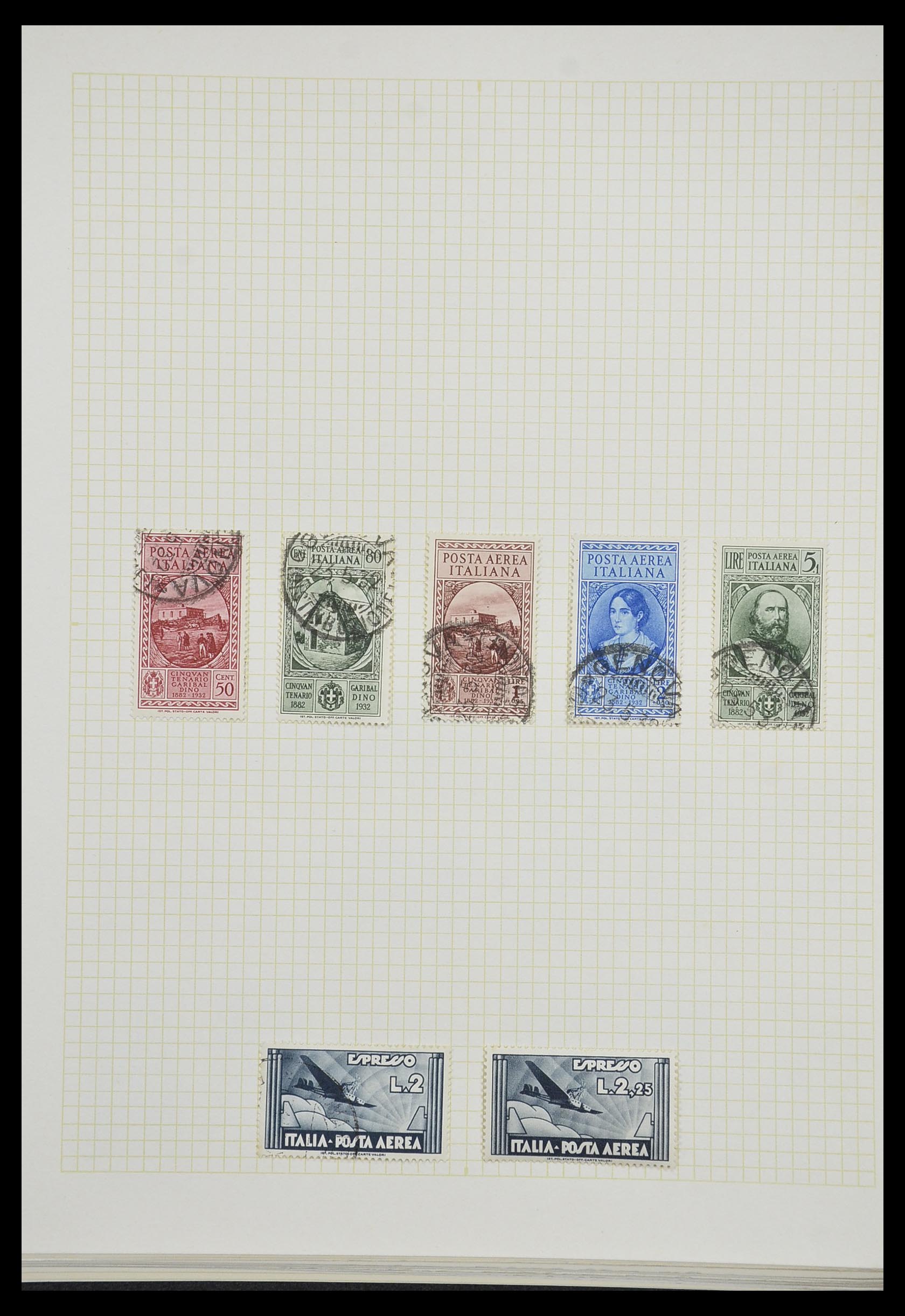 33428 314 - Postzegelverzameling 33428 Italië en Staten 1850-2005.