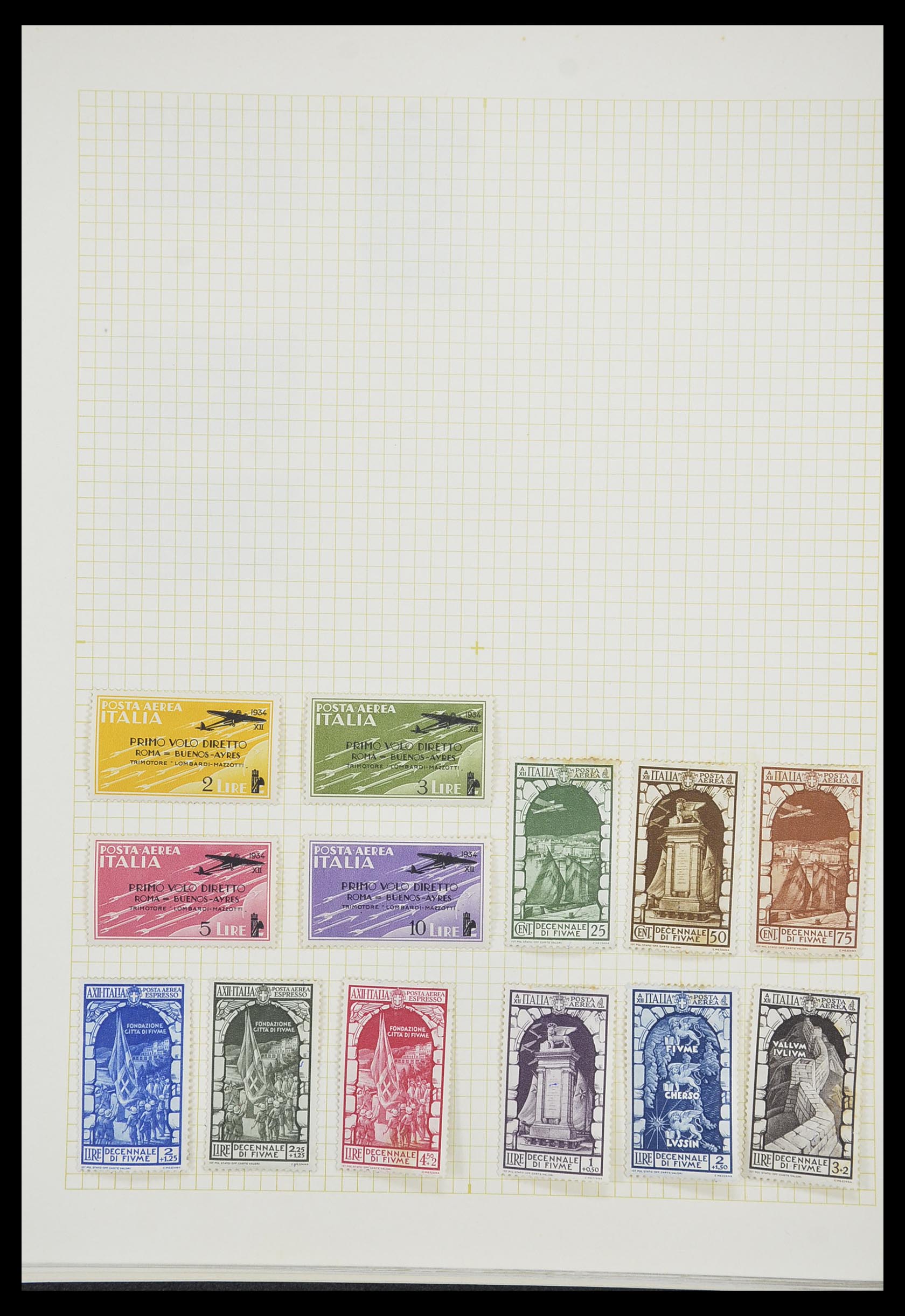33428 315 - Postzegelverzameling 33428 Italië en Staten 1850-2005.