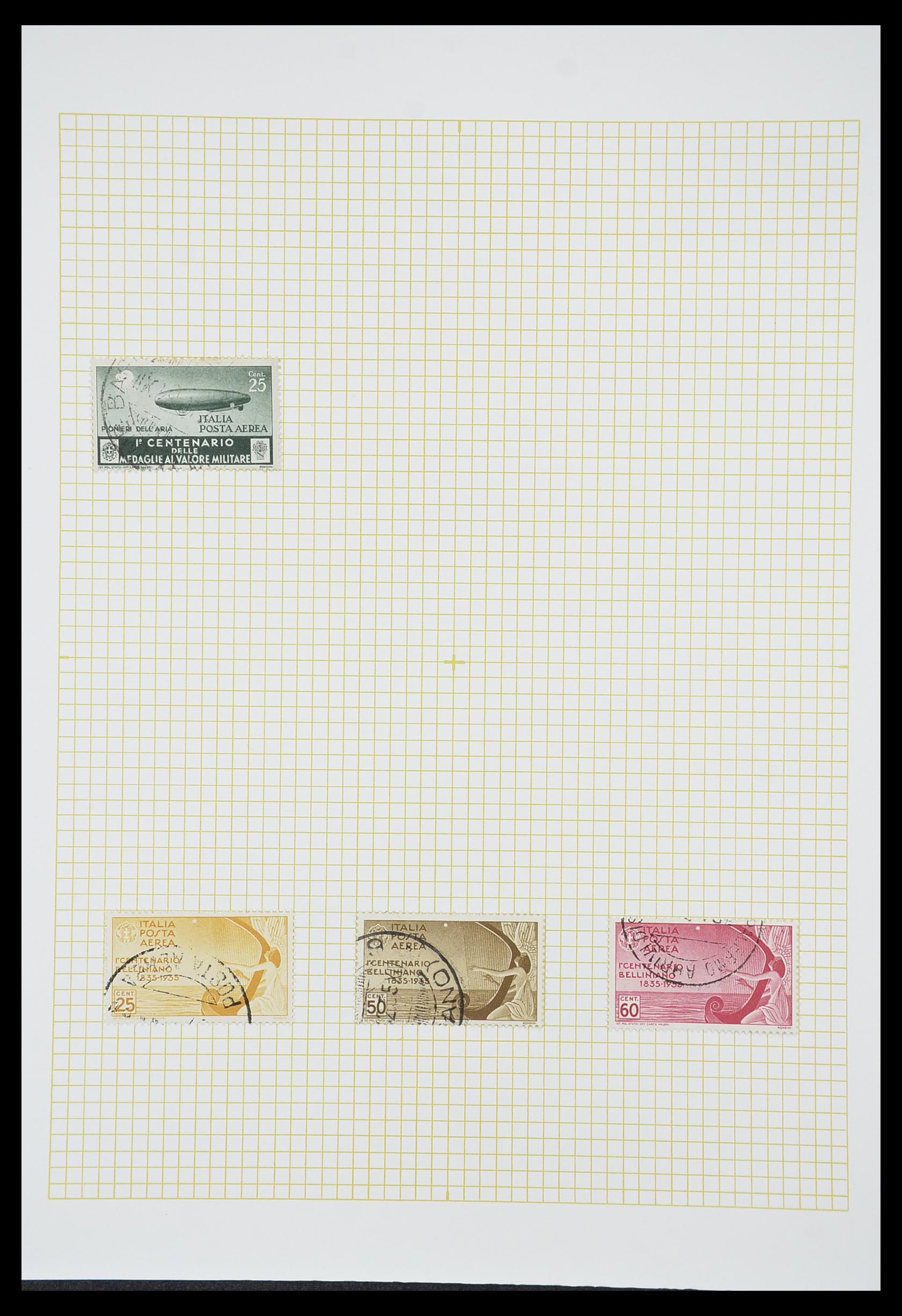 33428 317 - Postzegelverzameling 33428 Italië en Staten 1850-2005.