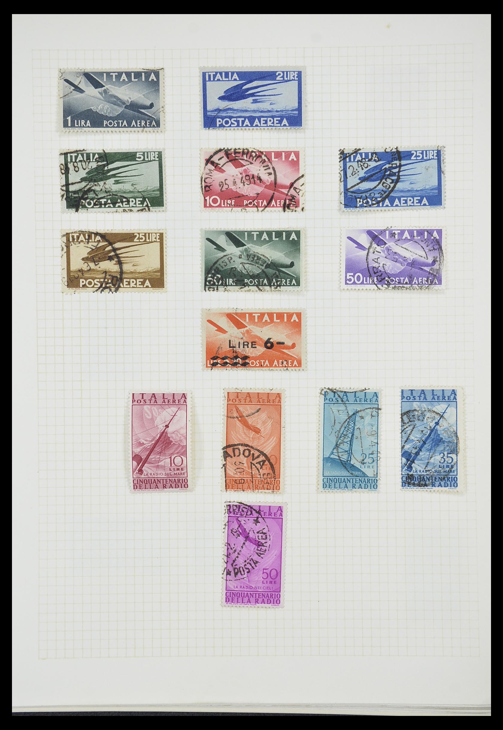 33428 320 - Postzegelverzameling 33428 Italië en Staten 1850-2005.