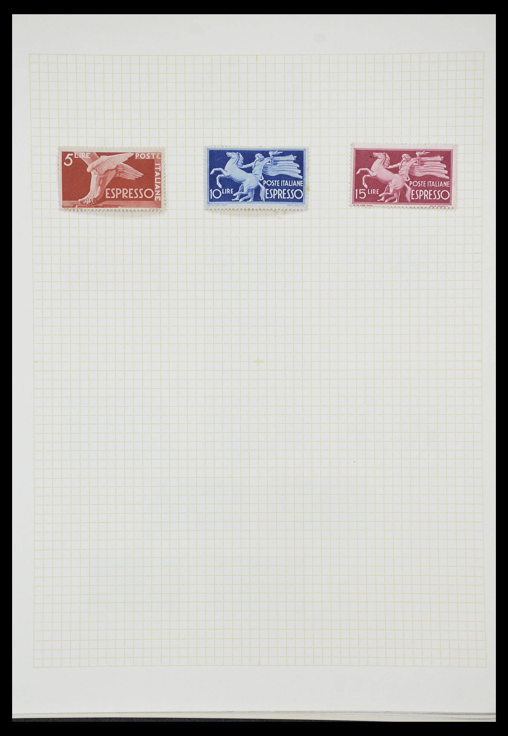 33428 324 - Postzegelverzameling 33428 Italië en Staten 1850-2005.