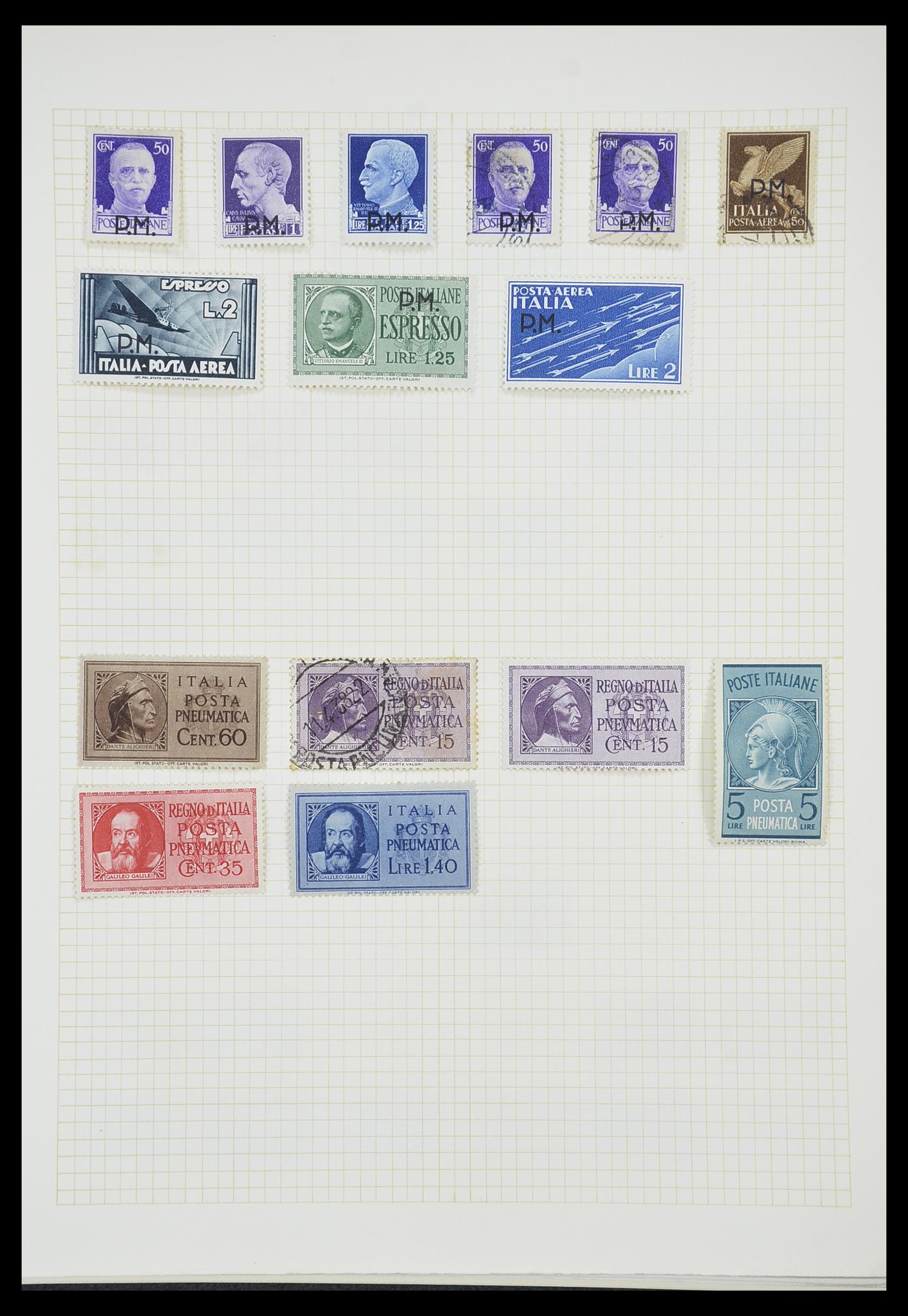 33428 326 - Postzegelverzameling 33428 Italië en Staten 1850-2005.