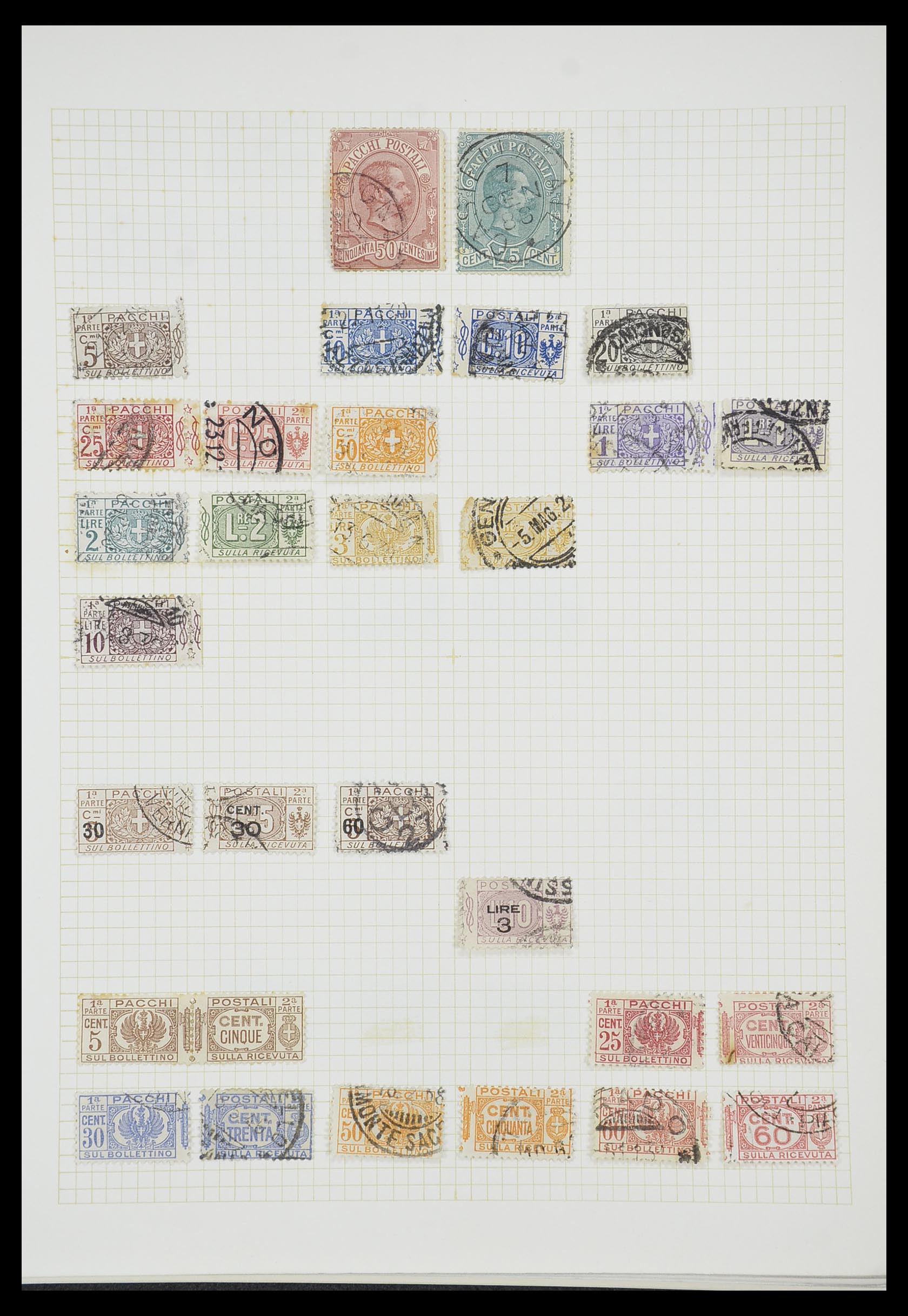 33428 327 - Postzegelverzameling 33428 Italië en Staten 1850-2005.