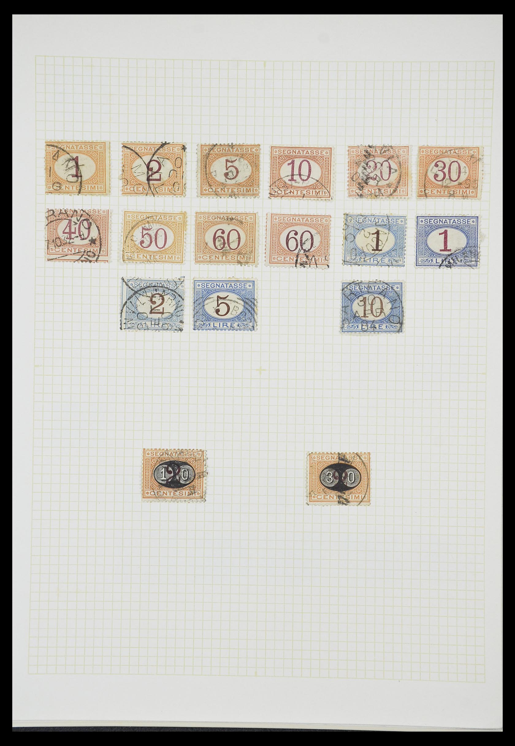 33428 334 - Postzegelverzameling 33428 Italië en Staten 1850-2005.