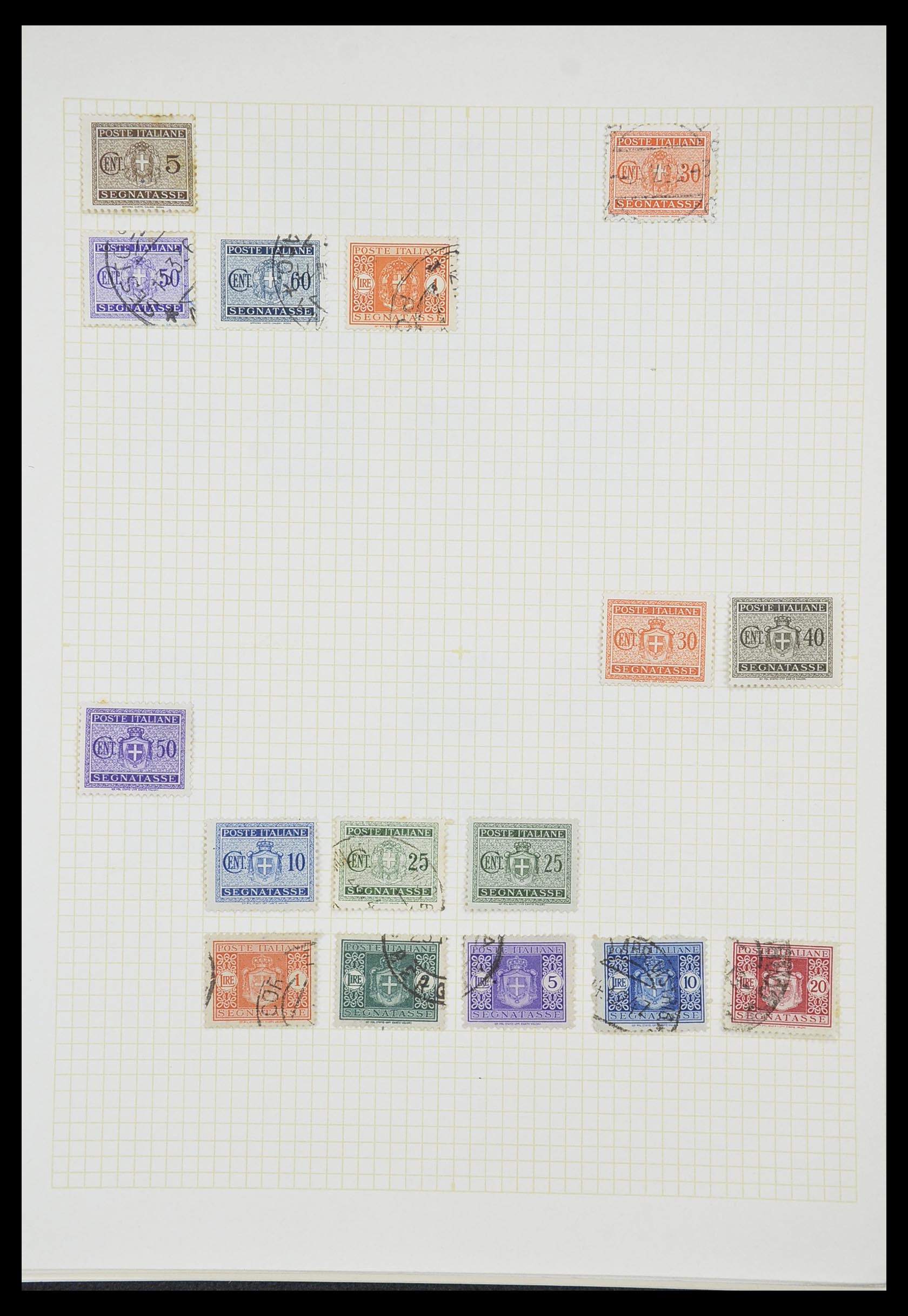 33428 335 - Postzegelverzameling 33428 Italië en Staten 1850-2005.