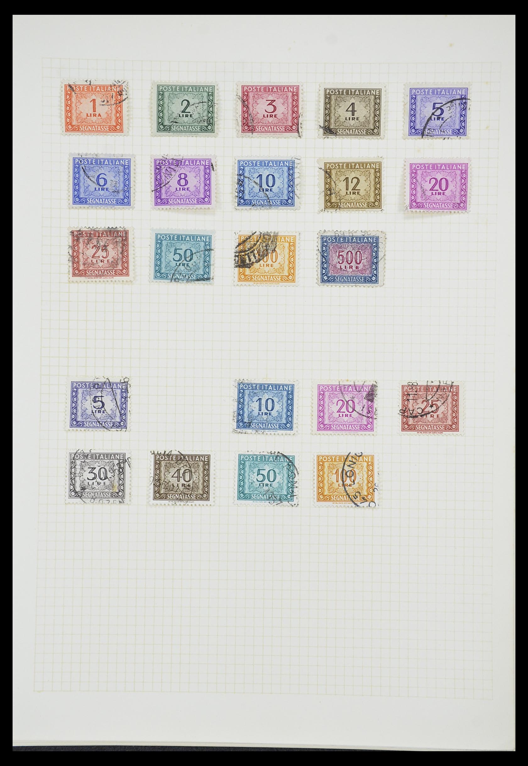 33428 336 - Stamp collection 33428 Italy and States 1850-2005.