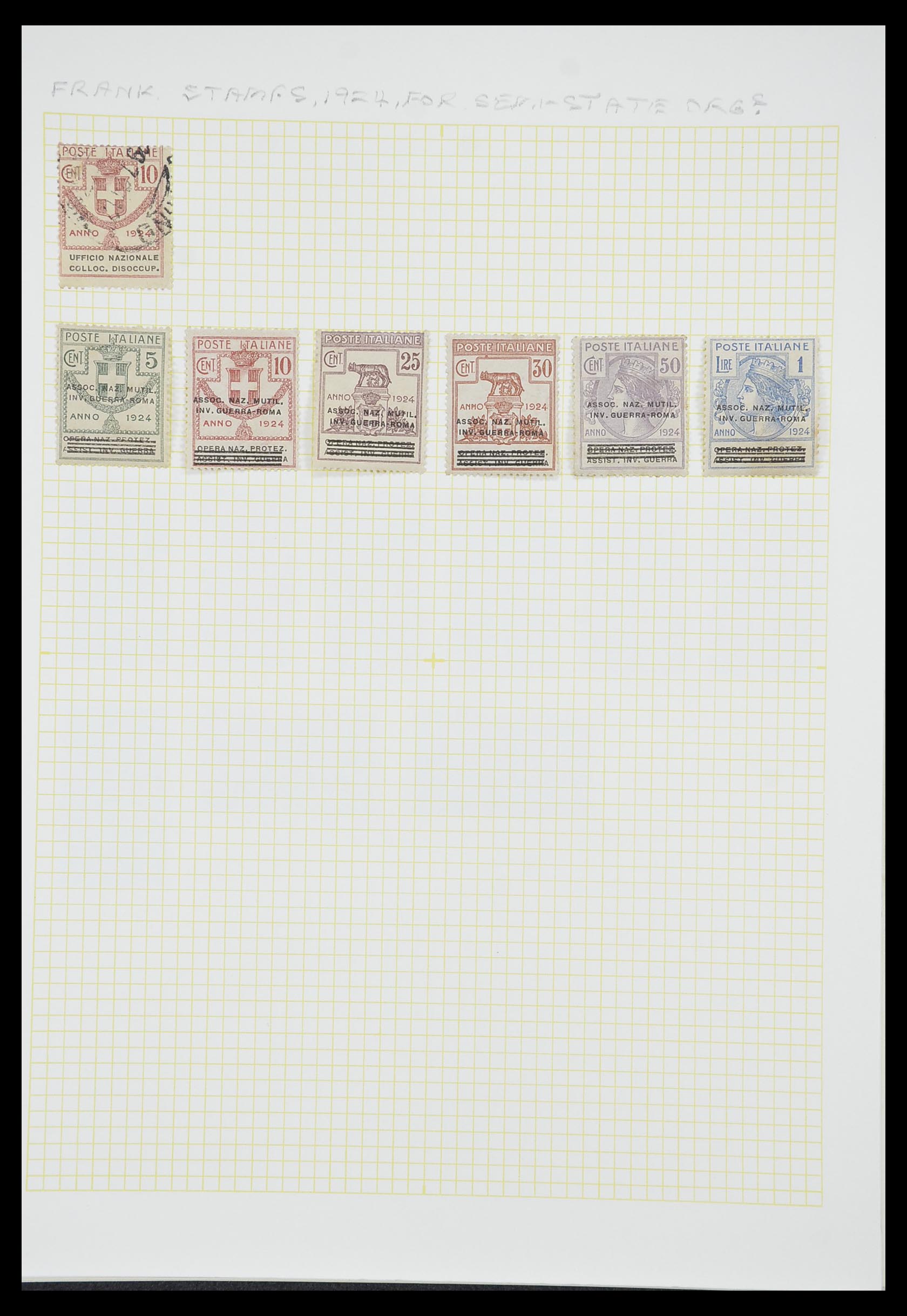 33428 338 - Postzegelverzameling 33428 Italië en Staten 1850-2005.