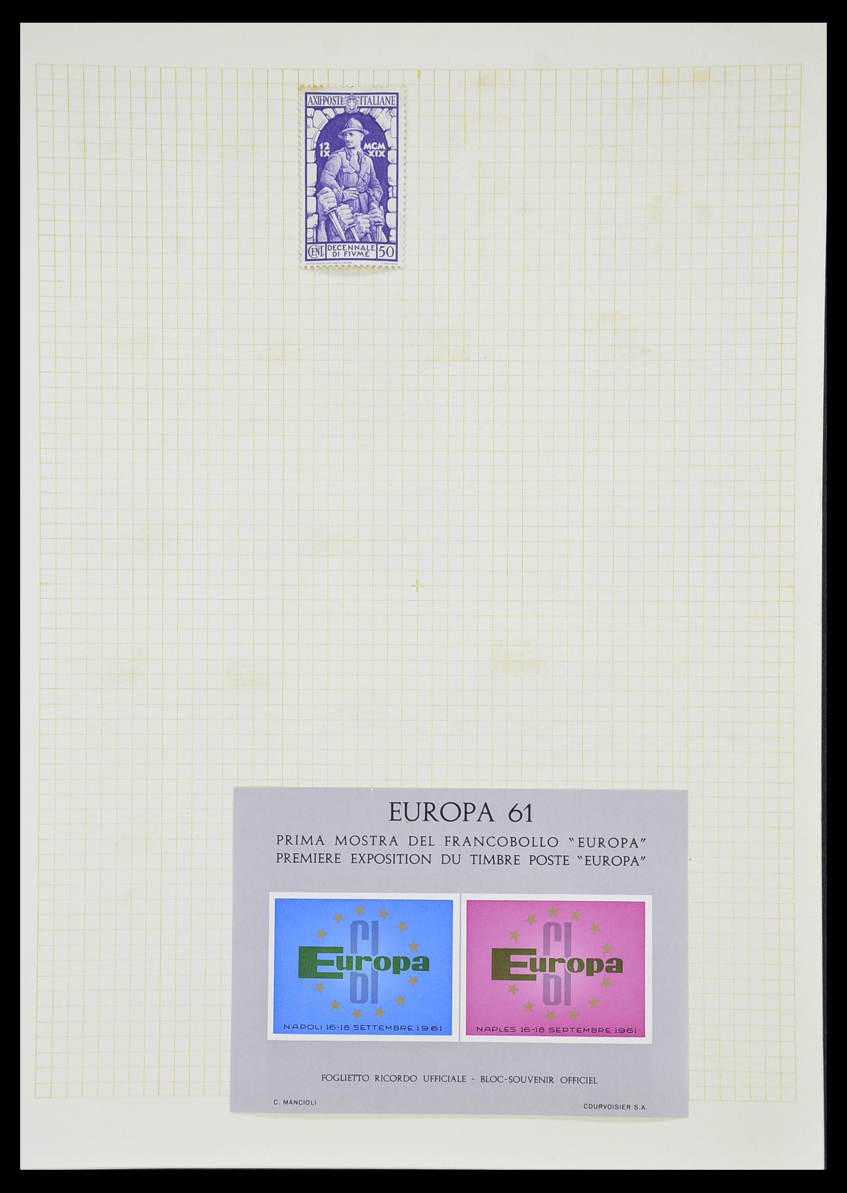 33428 341 - Postzegelverzameling 33428 Italië en Staten 1850-2005.