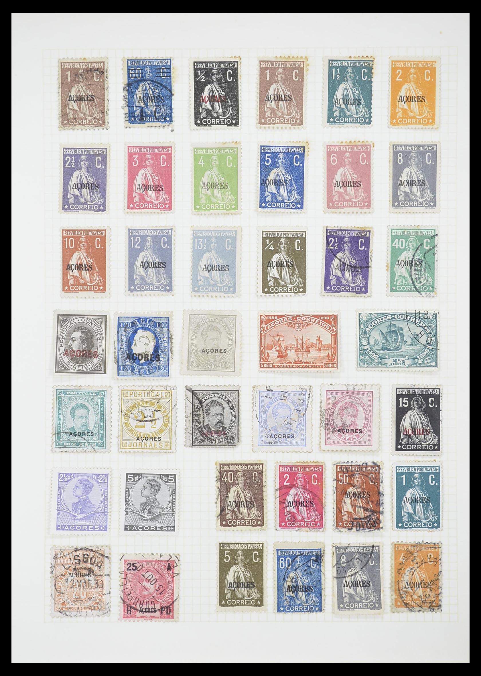 33429 015 - Postzegelverzameling 33429 Portugese koloniën 1868-1960.
