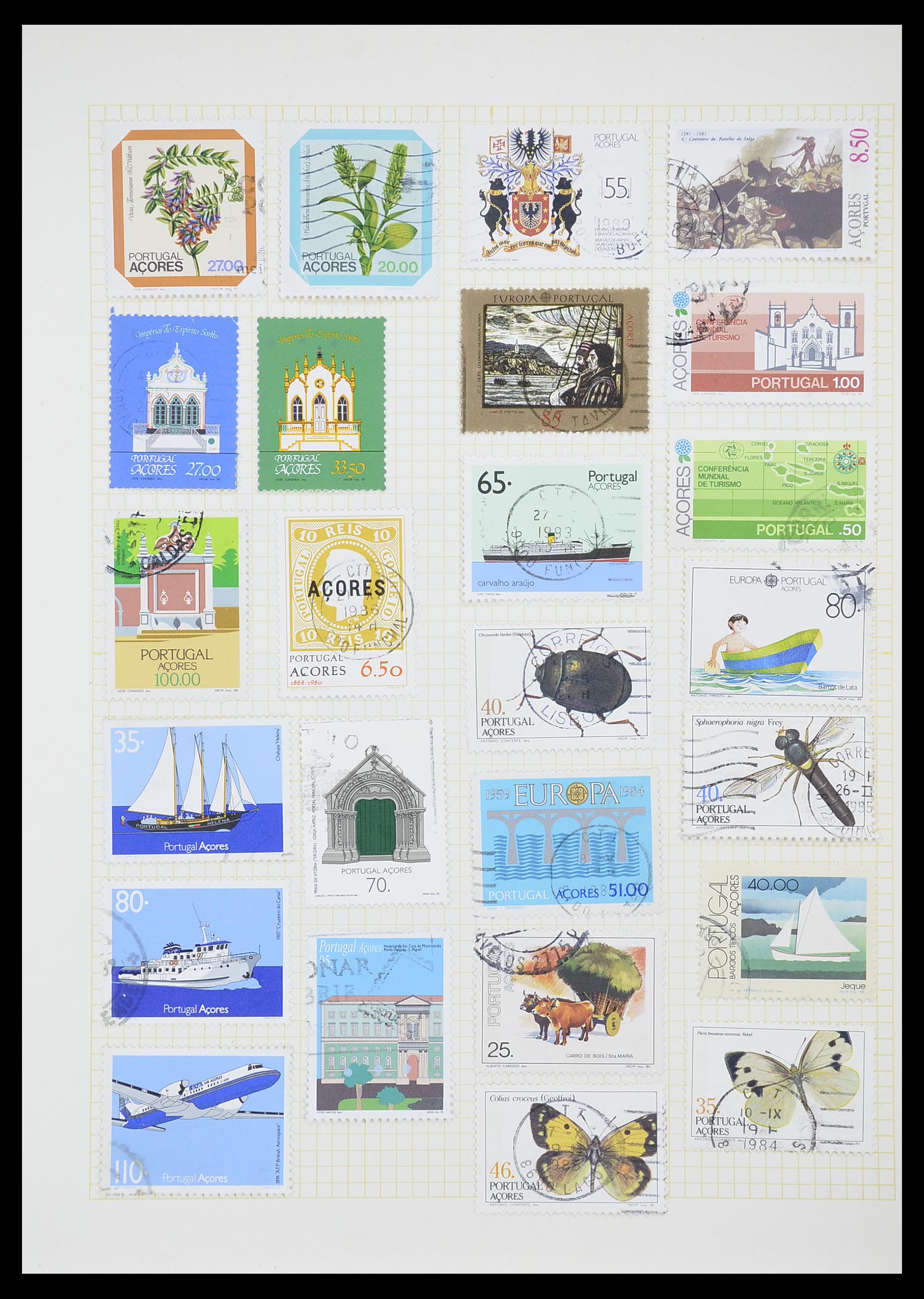 33429 018 - Postzegelverzameling 33429 Portugese koloniën 1868-1960.