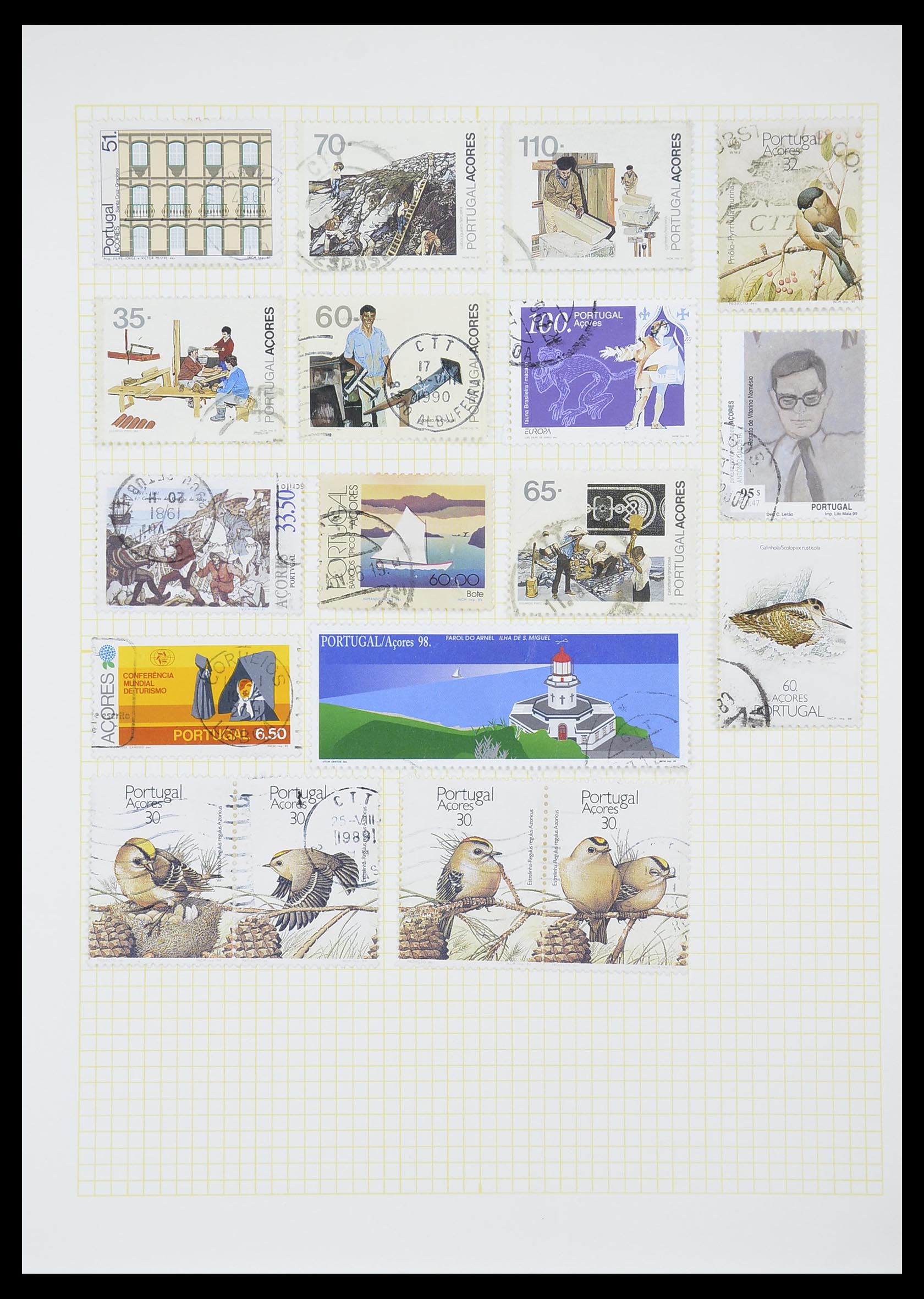 33429 019 - Stamp collection 33429 Portugese colonies 1868-1960.