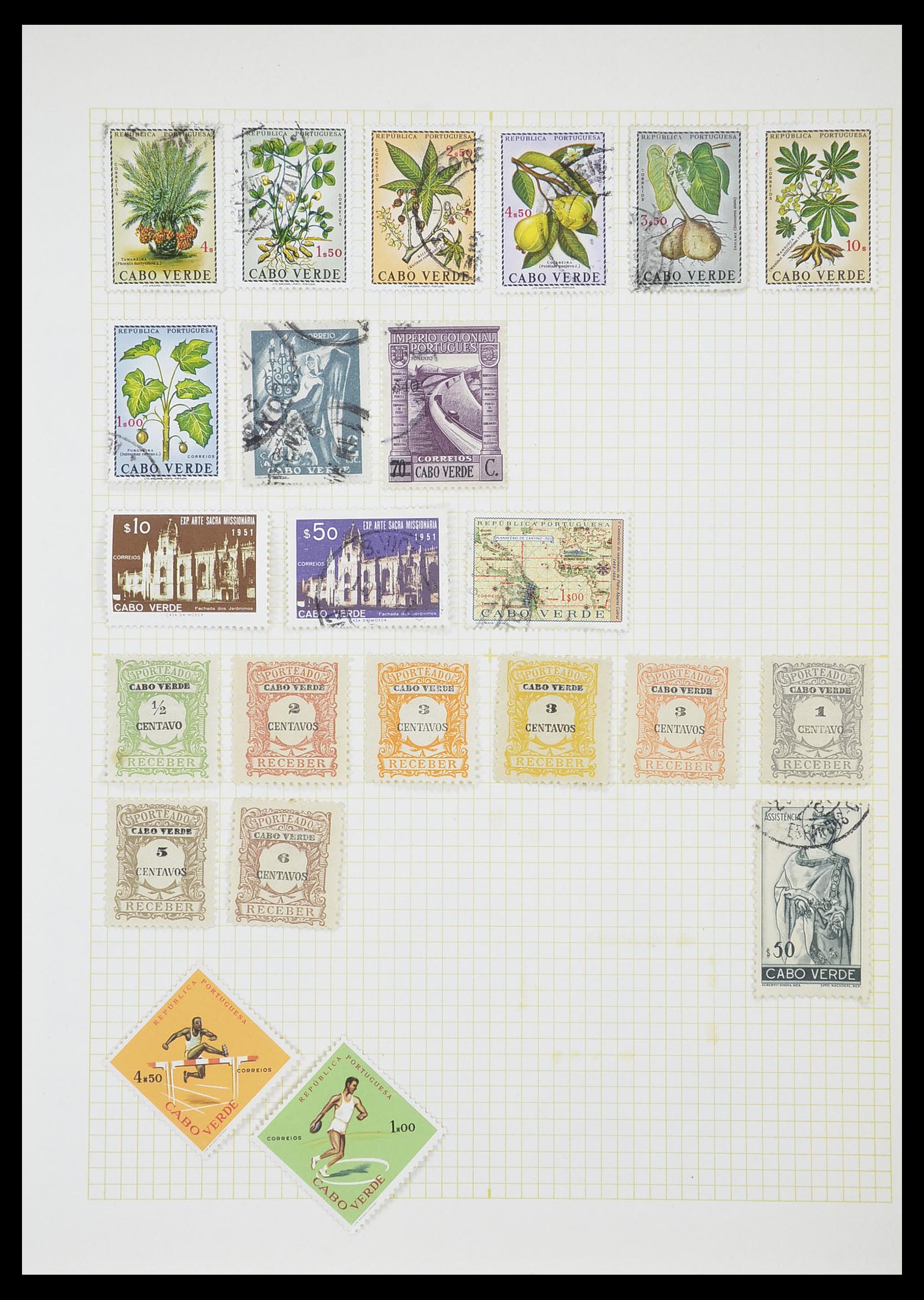 33429 026 - Postzegelverzameling 33429 Portugese koloniën 1868-1960.