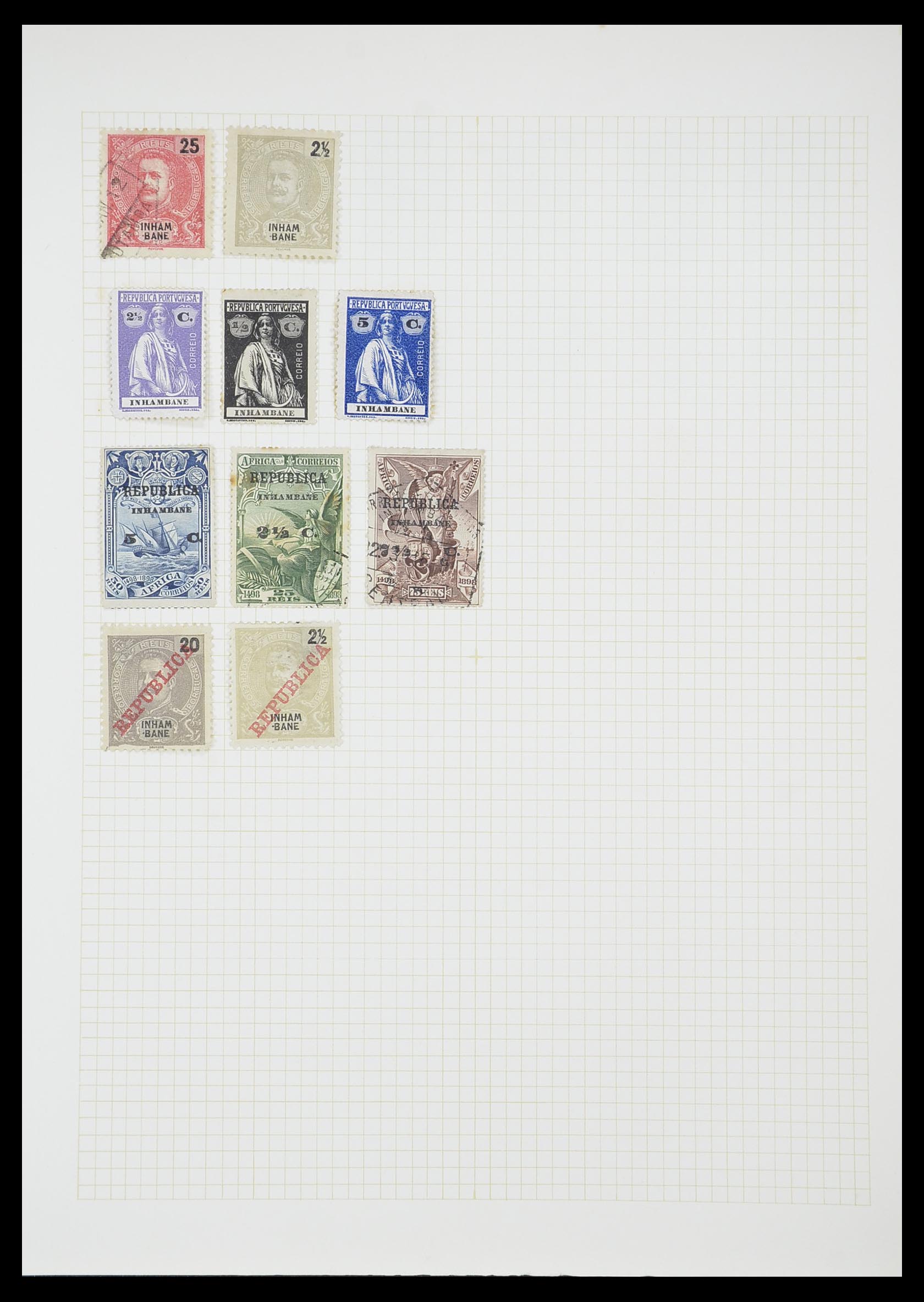 33429 030 - Stamp collection 33429 Portugese colonies 1868-1960.