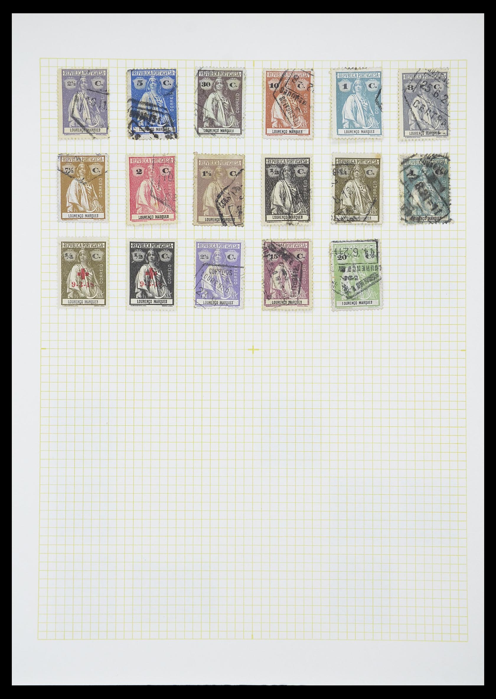 33429 032 - Postzegelverzameling 33429 Portugese koloniën 1868-1960.
