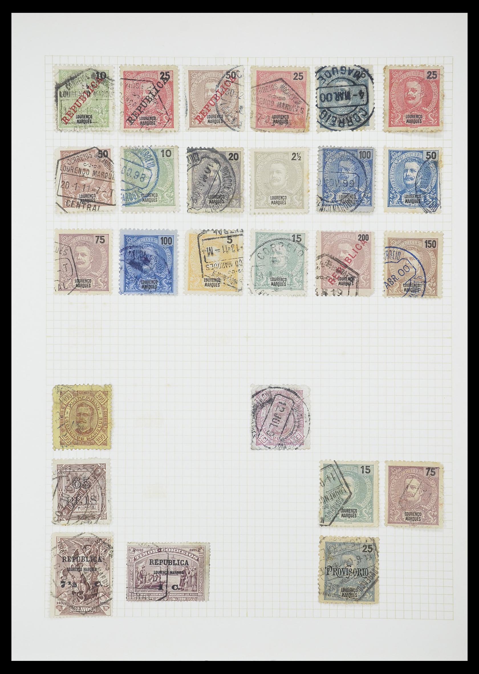 33429 033 - Postzegelverzameling 33429 Portugese koloniën 1868-1960.