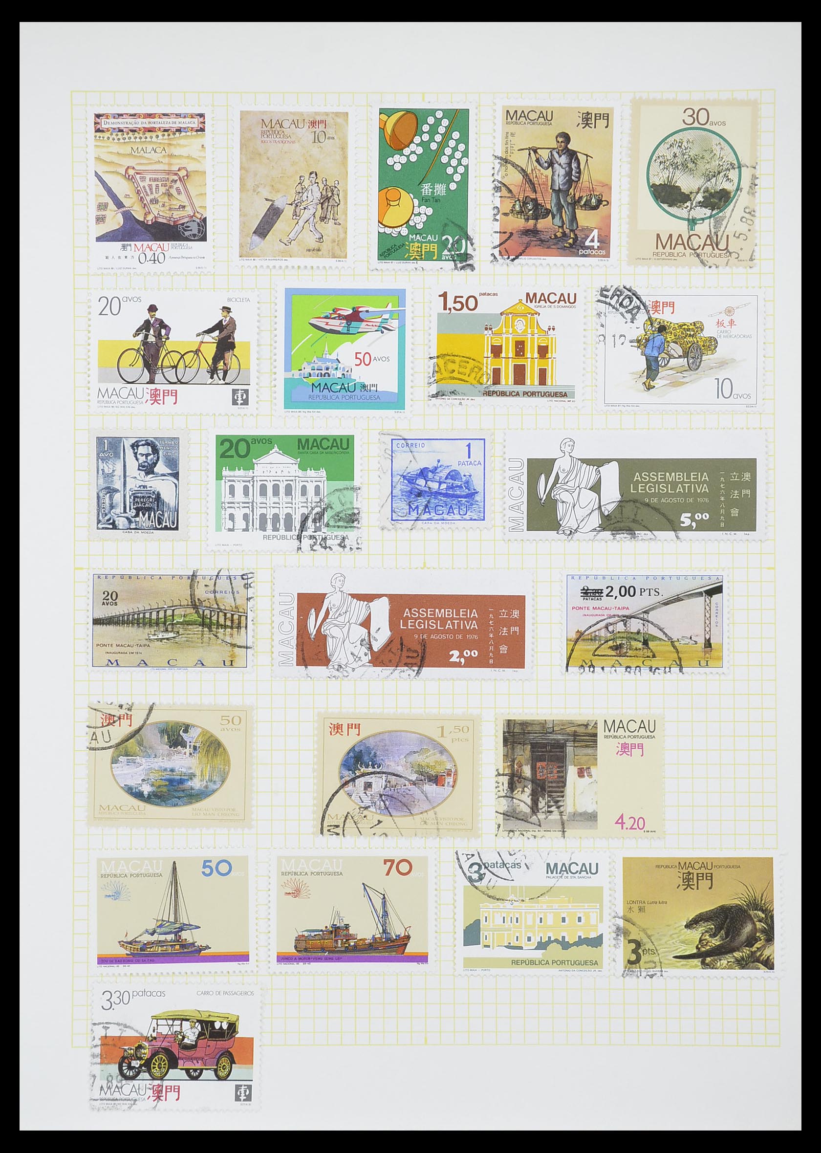33429 039 - Postzegelverzameling 33429 Portugese koloniën 1868-1960.