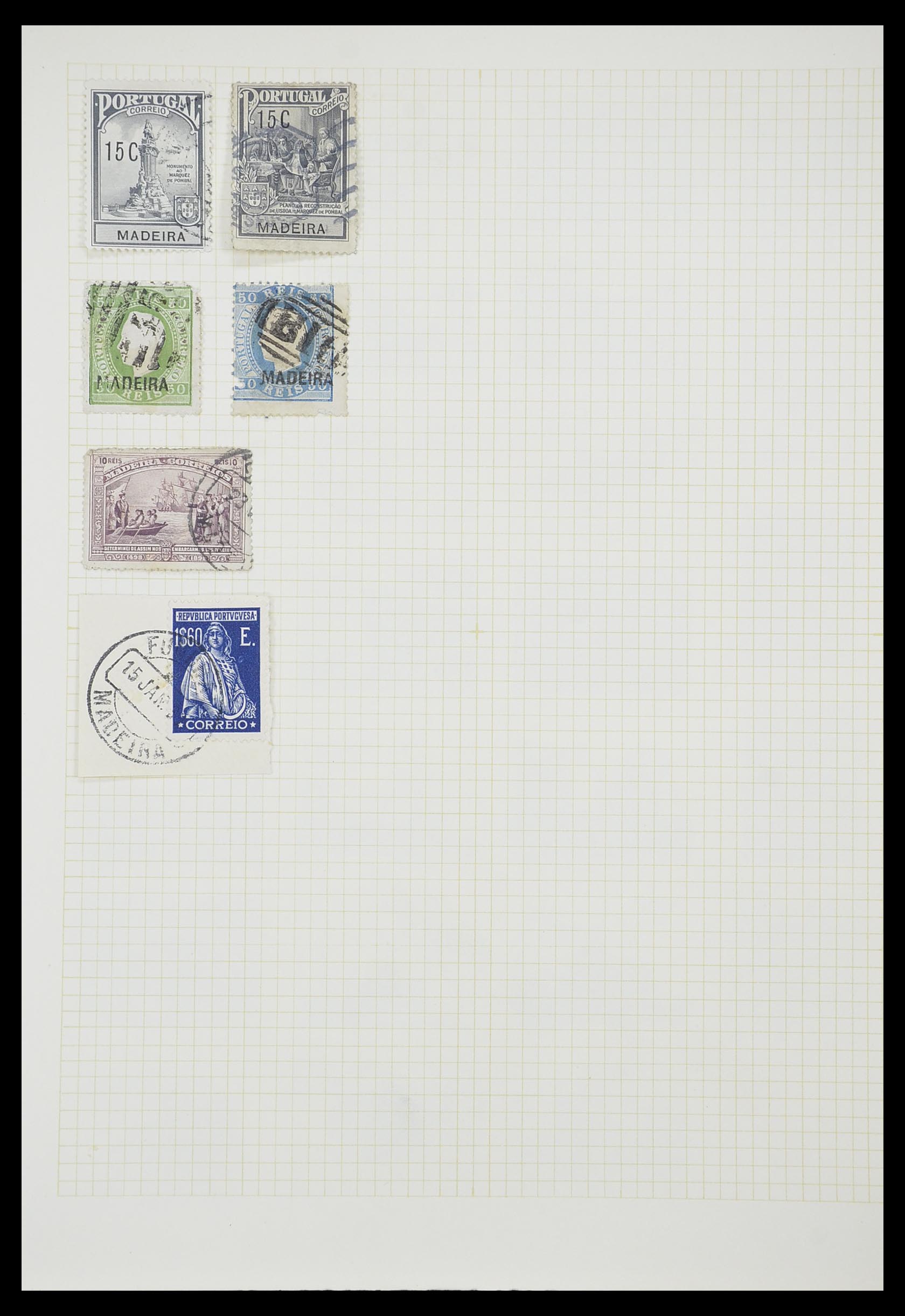 33429 040 - Postzegelverzameling 33429 Portugese koloniën 1868-1960.