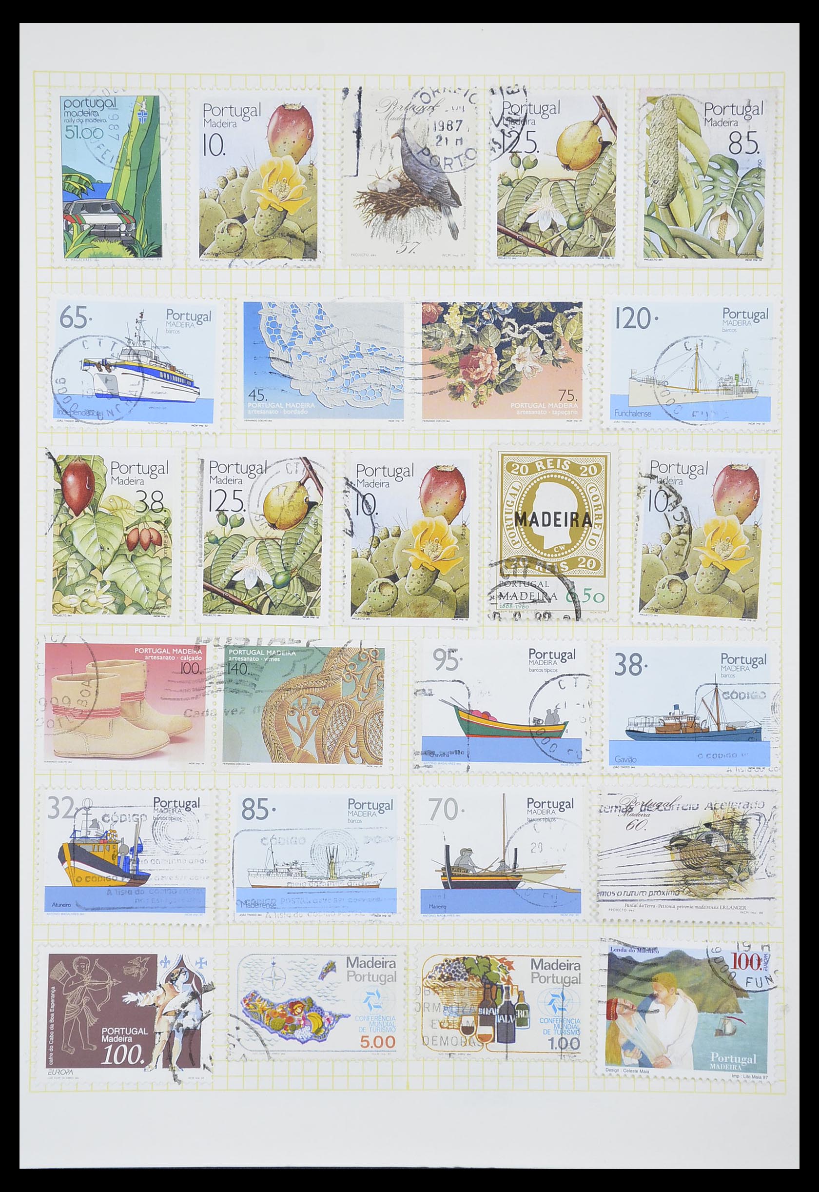 33429 042 - Postzegelverzameling 33429 Portugese koloniën 1868-1960.