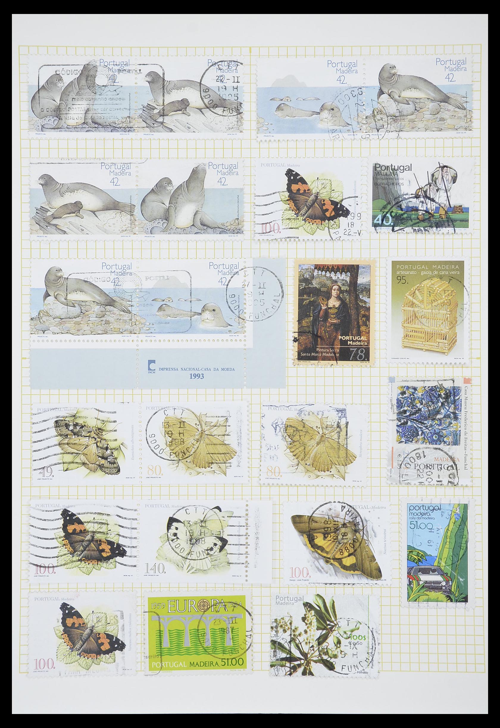 33429 043 - Postzegelverzameling 33429 Portugese koloniën 1868-1960.