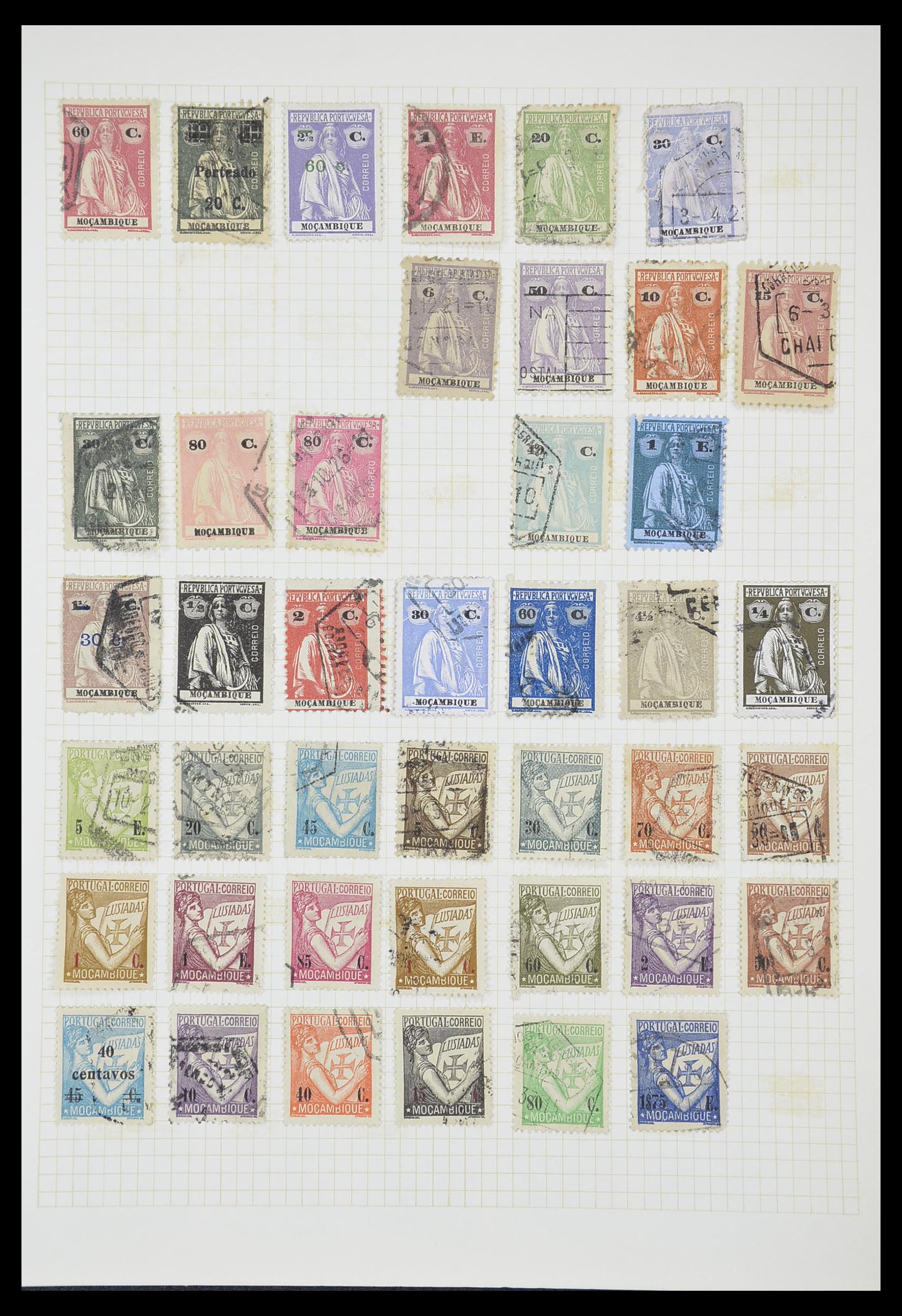 33429 049 - Postzegelverzameling 33429 Portugese koloniën 1868-1960.