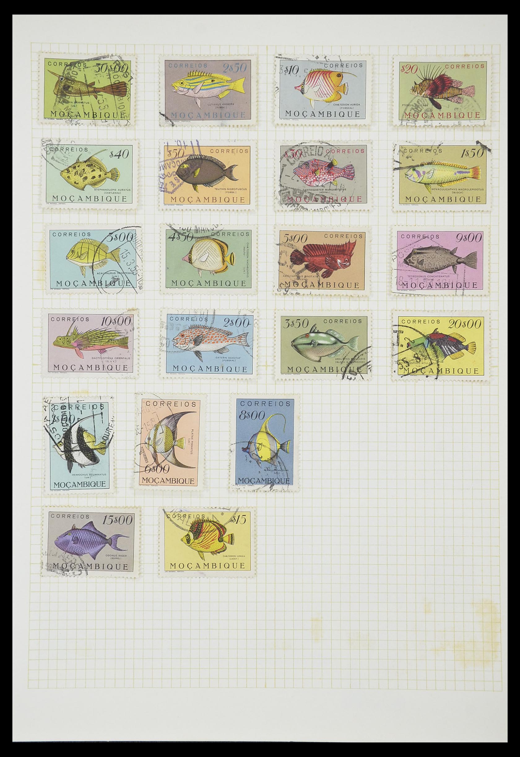 33429 053 - Postzegelverzameling 33429 Portugese koloniën 1868-1960.