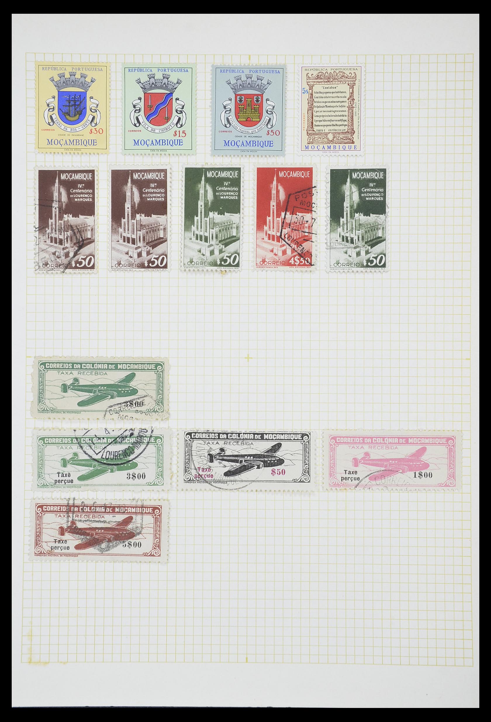 33429 056 - Stamp collection 33429 Portugese colonies 1868-1960.