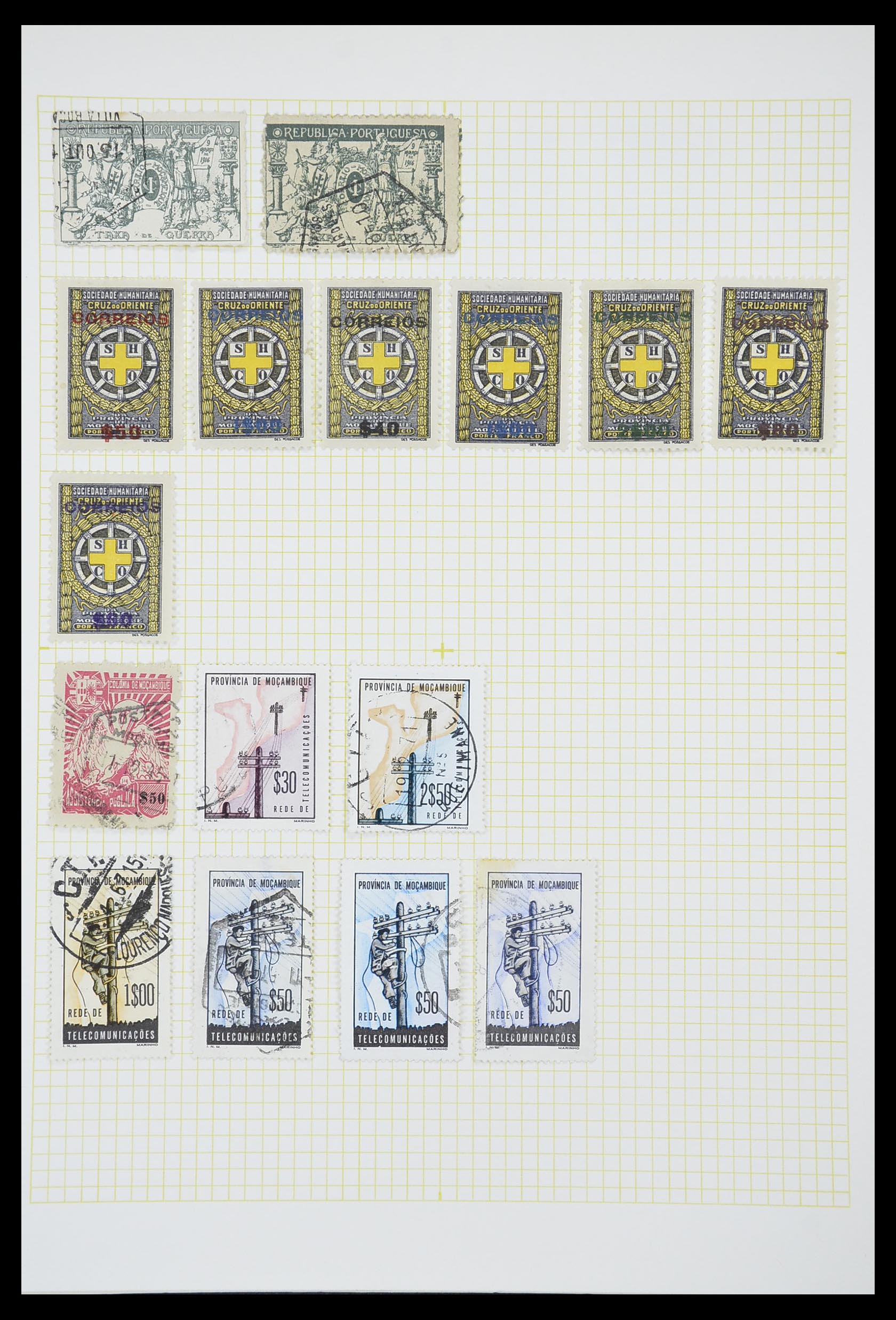 33429 060 - Stamp collection 33429 Portugese colonies 1868-1960.