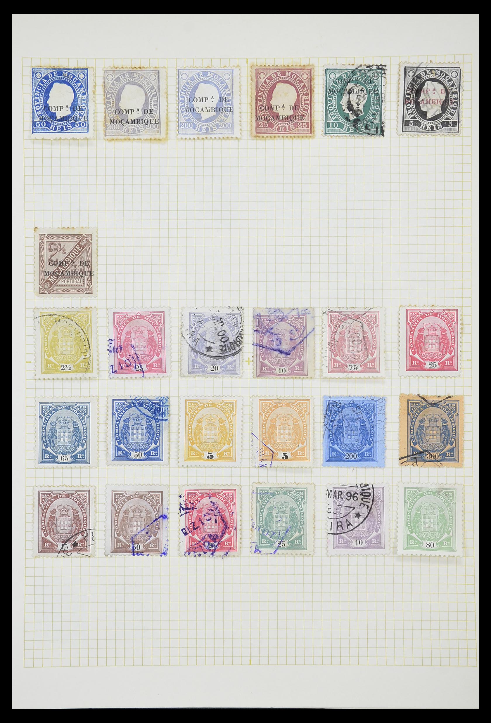 33429 062 - Postzegelverzameling 33429 Portugese koloniën 1868-1960.