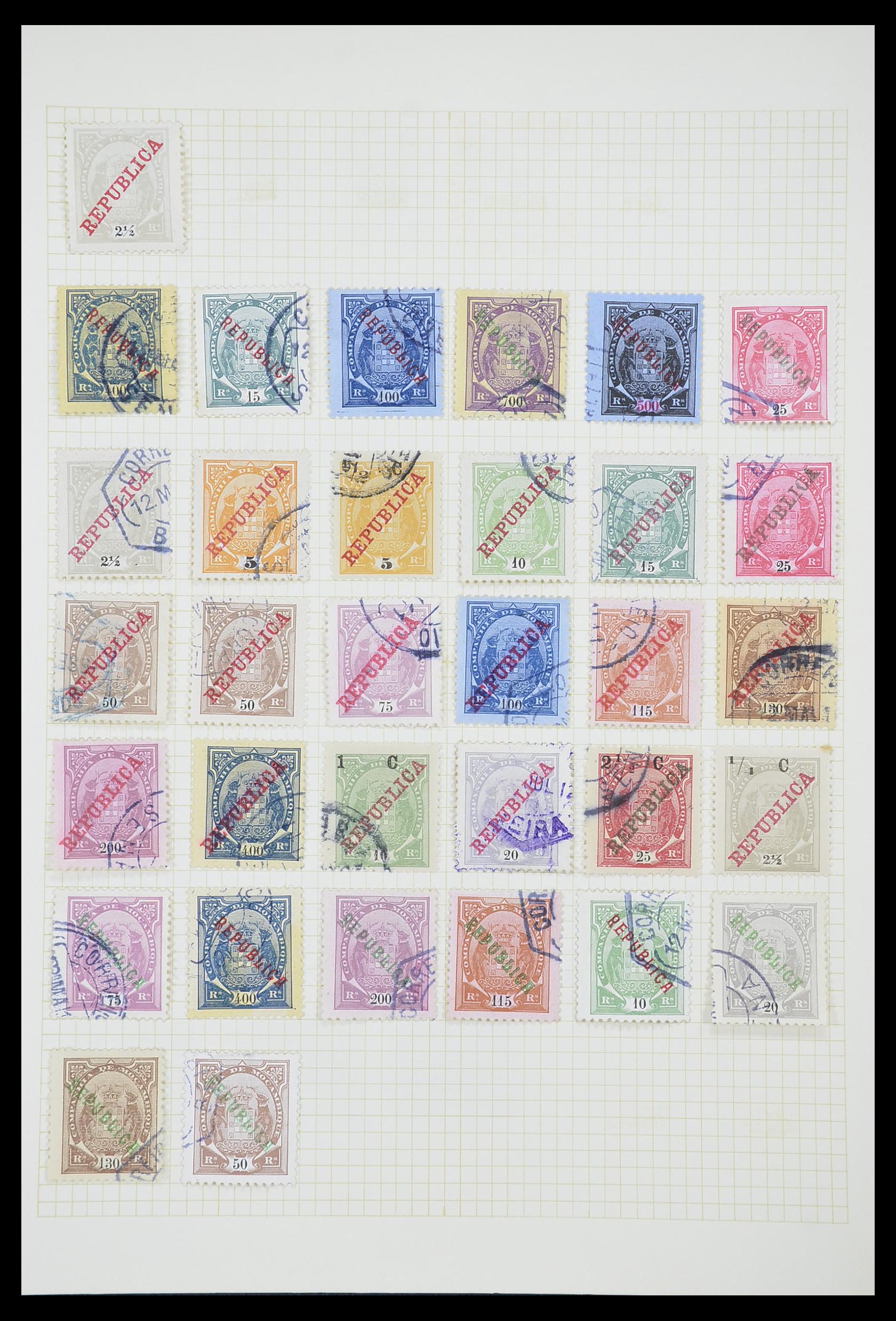 33429 063 - Stamp collection 33429 Portugese colonies 1868-1960.