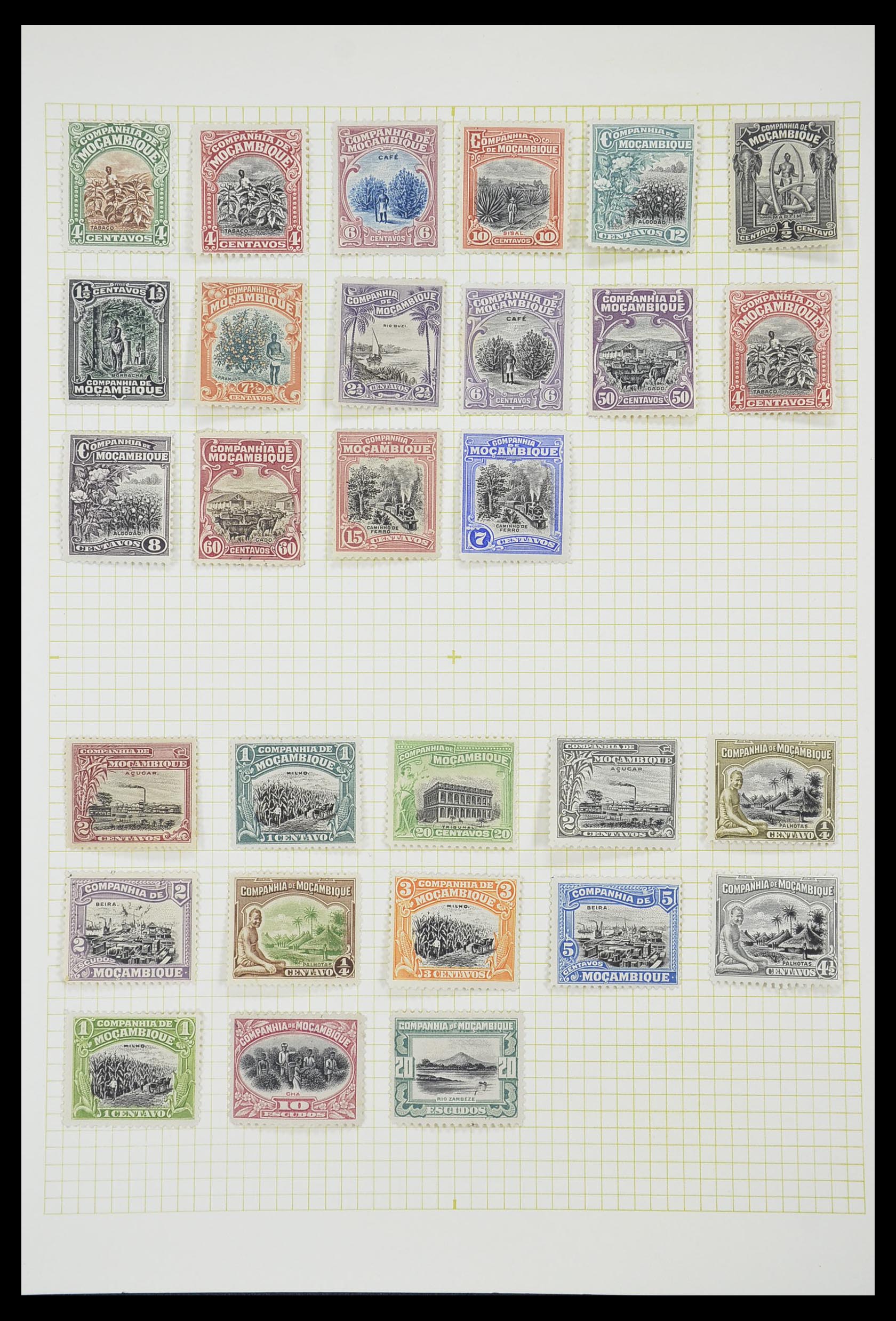 33429 064 - Postzegelverzameling 33429 Portugese koloniën 1868-1960.