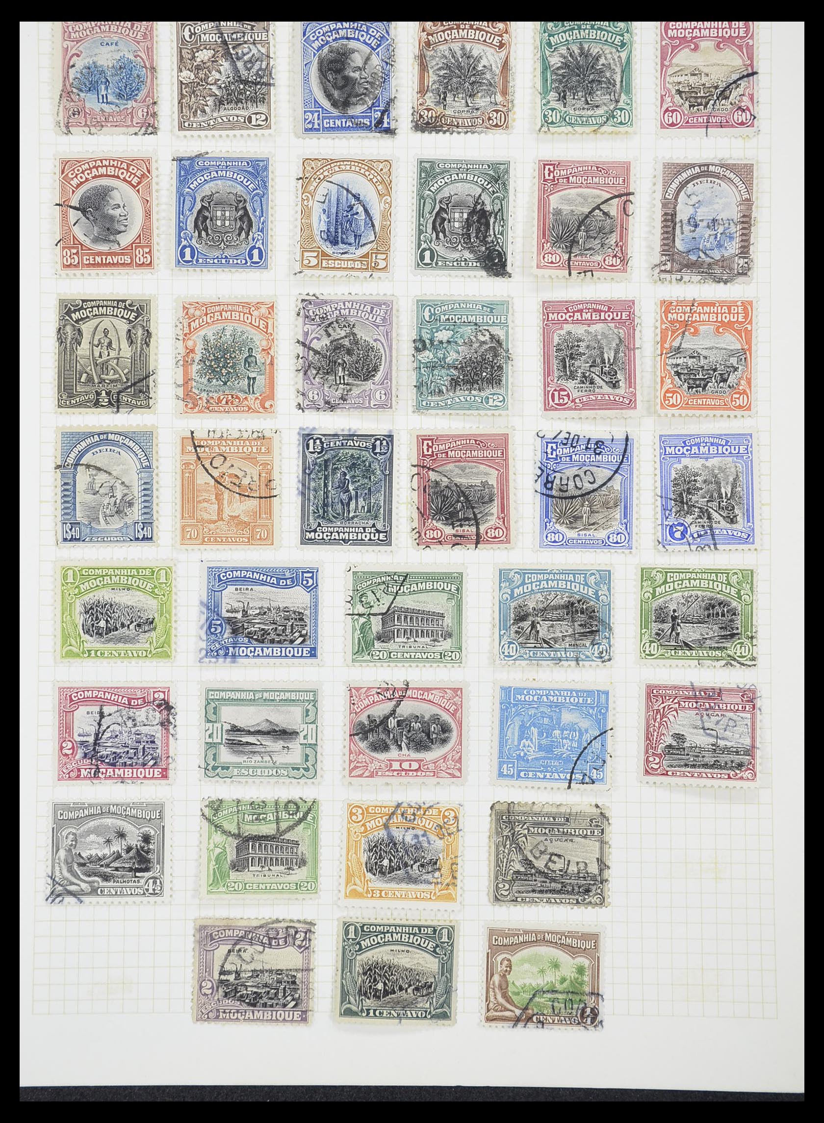 33429 066 - Stamp collection 33429 Portugese colonies 1868-1960.