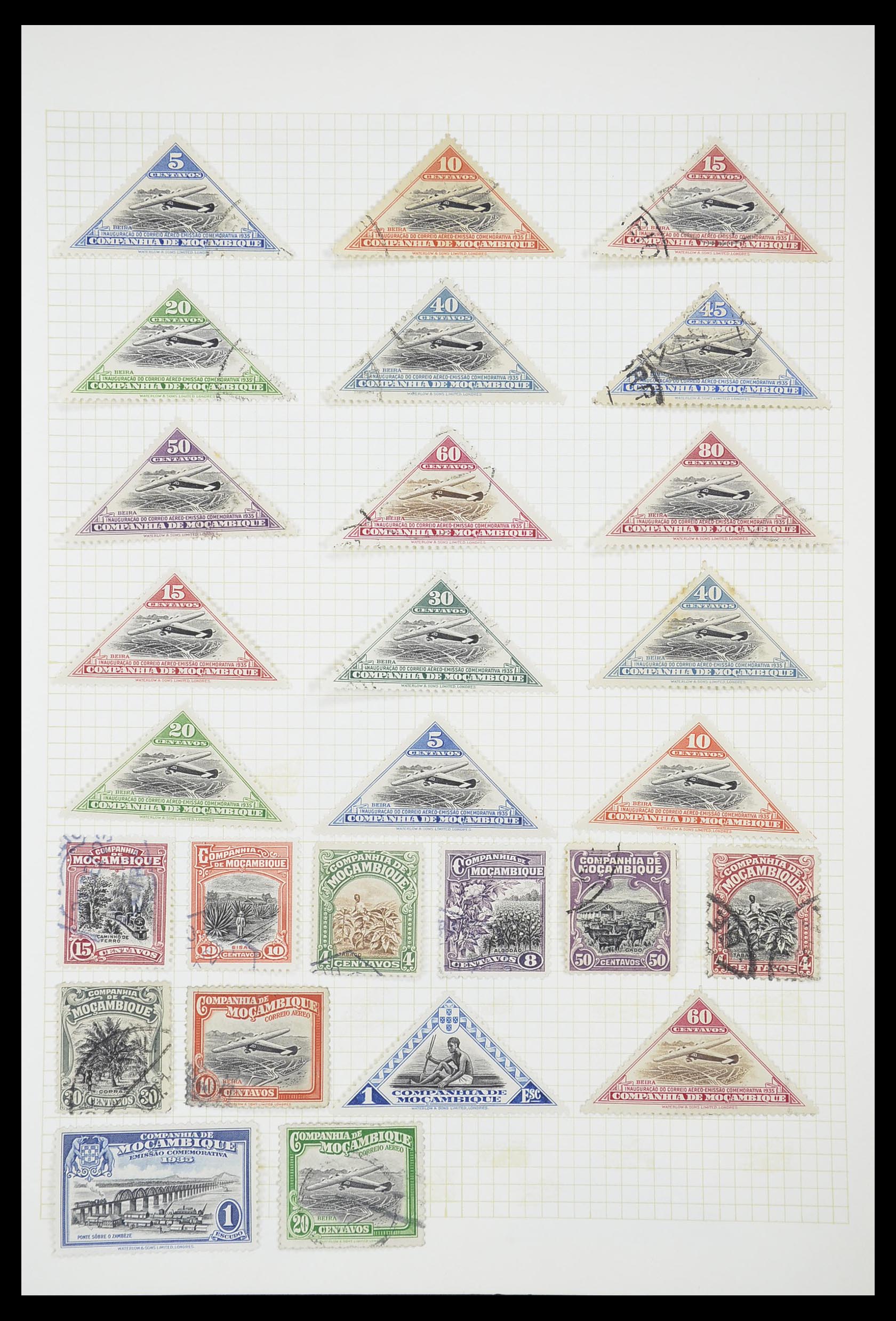 33429 067 - Postzegelverzameling 33429 Portugese koloniën 1868-1960.