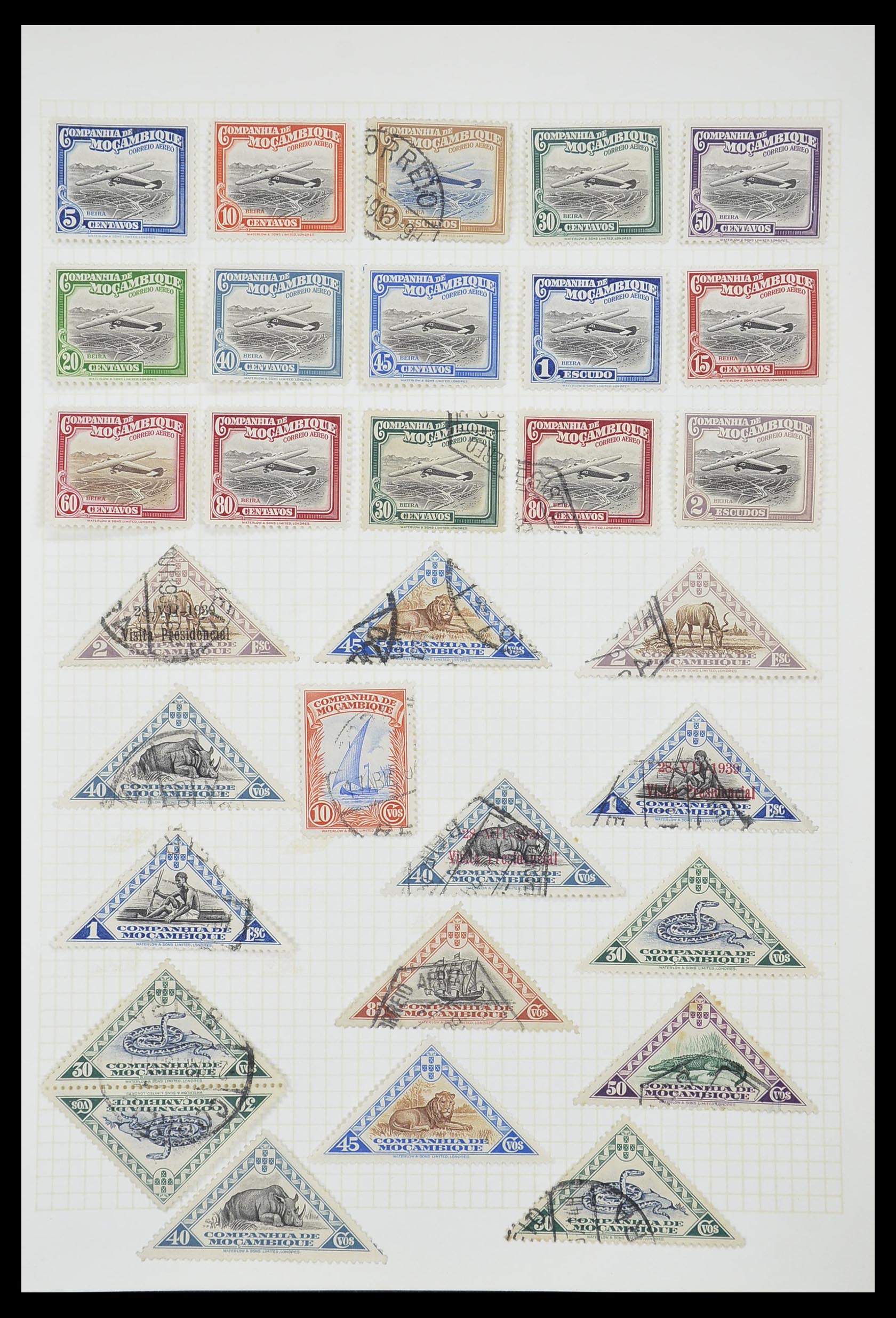 33429 068 - Postzegelverzameling 33429 Portugese koloniën 1868-1960.