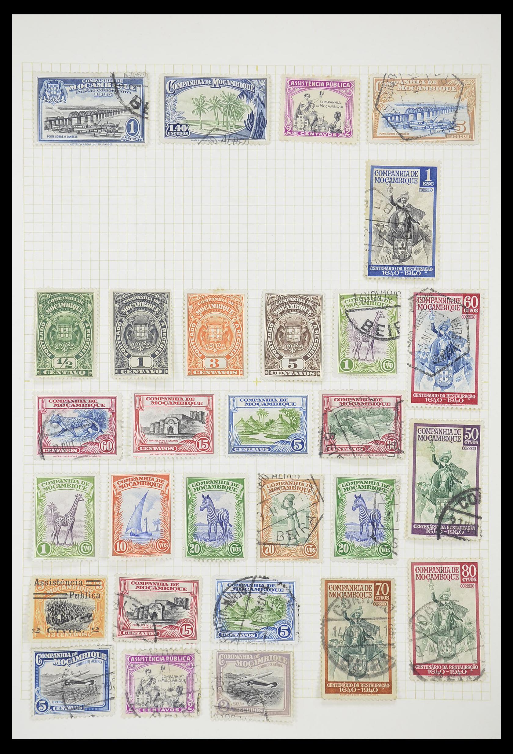 33429 069 - Stamp collection 33429 Portugese colonies 1868-1960.