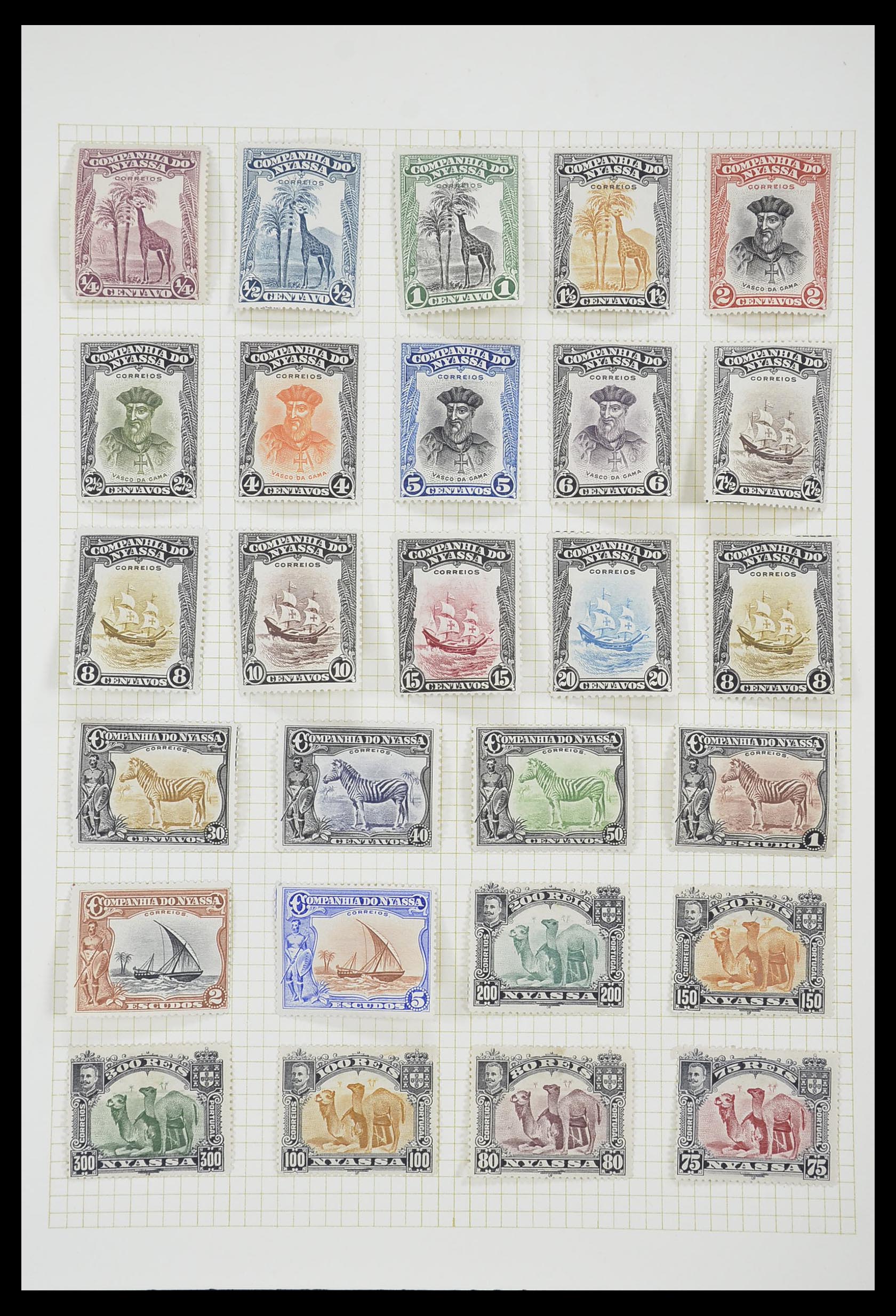 33429 070 - Postzegelverzameling 33429 Portugese koloniën 1868-1960.