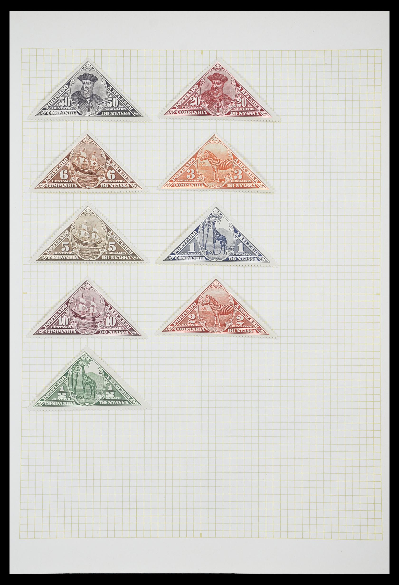 33429 071 - Stamp collection 33429 Portugese colonies 1868-1960.