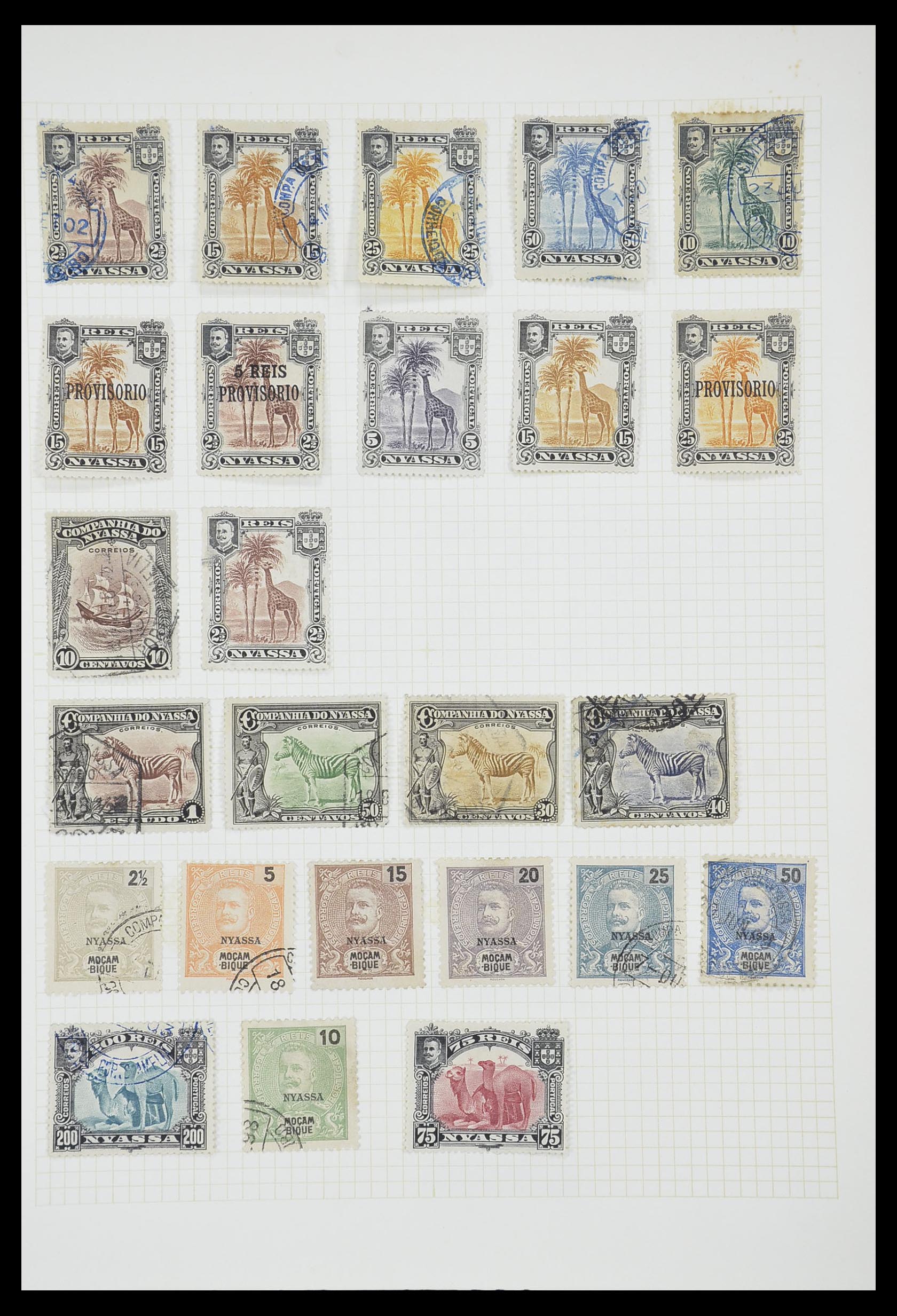 33429 072 - Postzegelverzameling 33429 Portugese koloniën 1868-1960.
