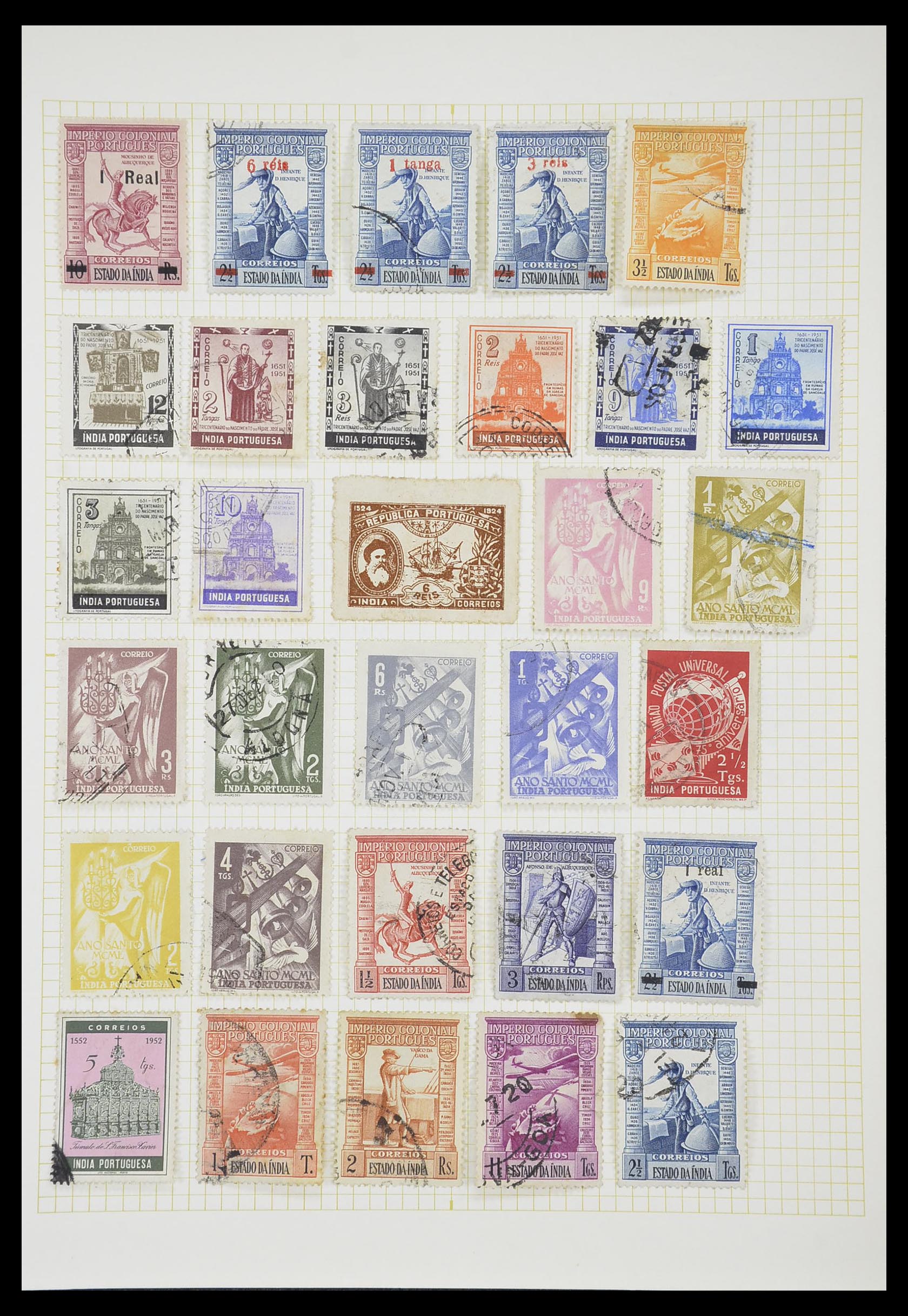 33429 082 - Stamp collection 33429 Portugese colonies 1868-1960.